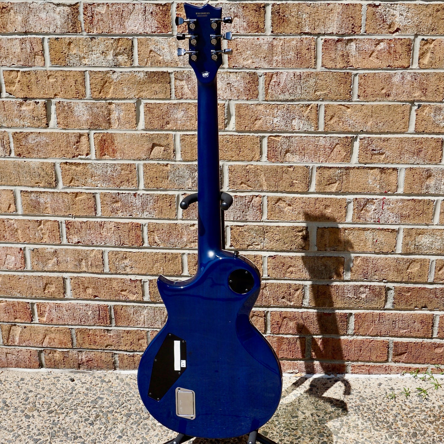 ESP E-II Eclipse Blue Natural Fade