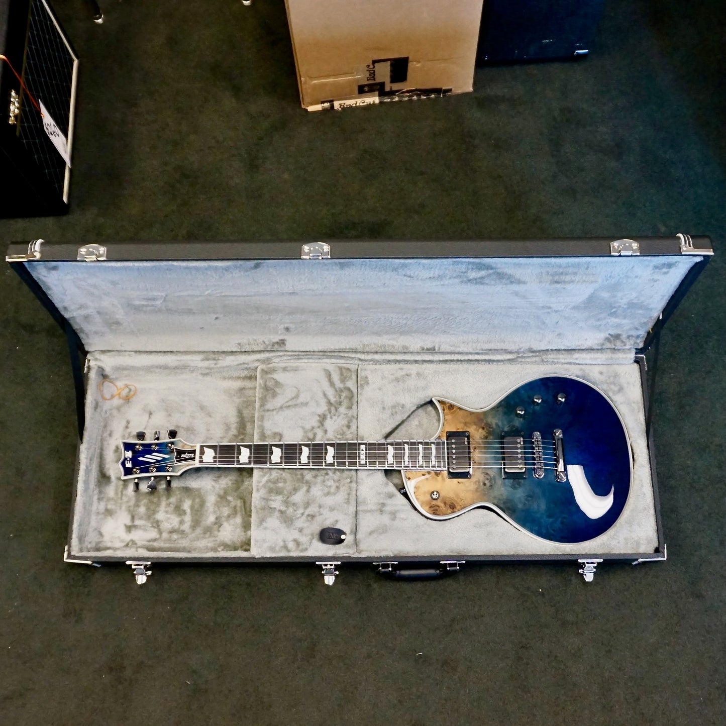 ESP E-II Eclipse Blue Natural Fade