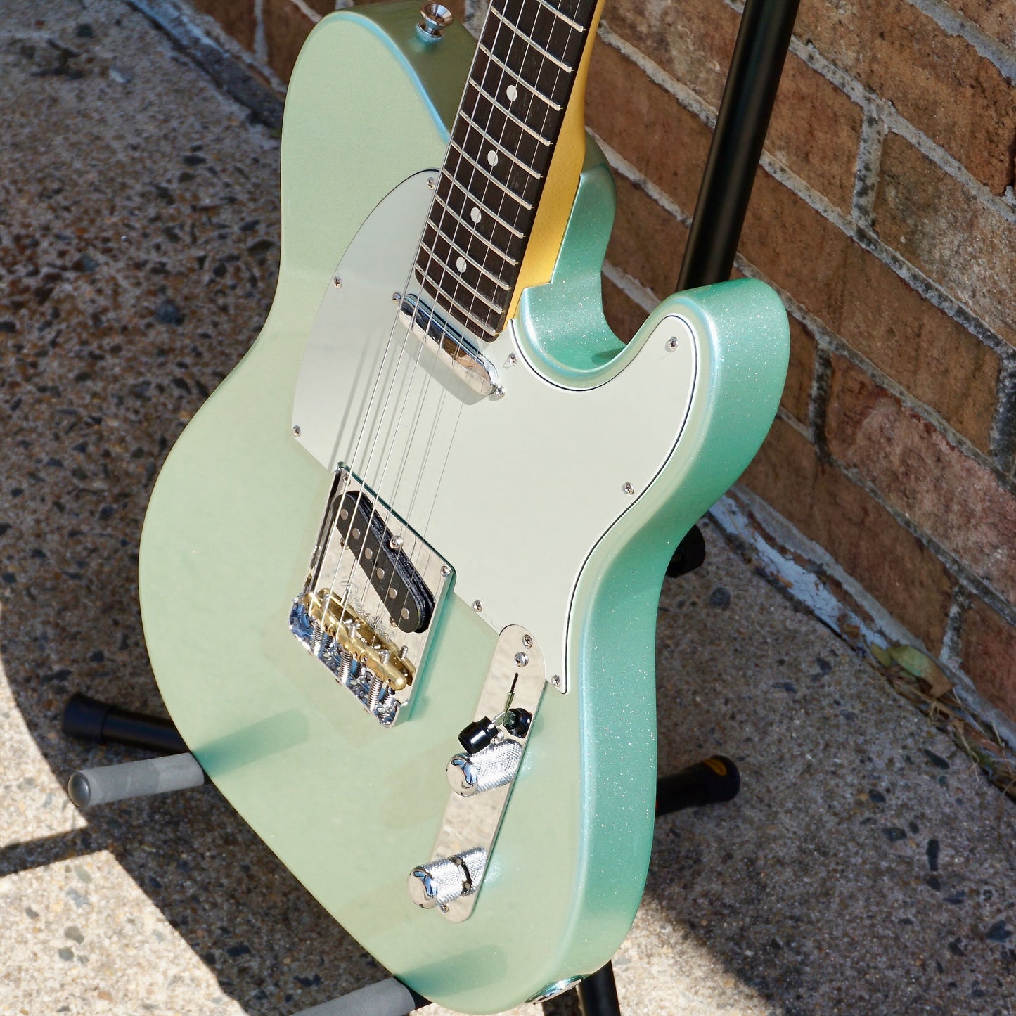 Fender American Professional II Telecaster Rosewood Fingerboard Mystic Surf Green