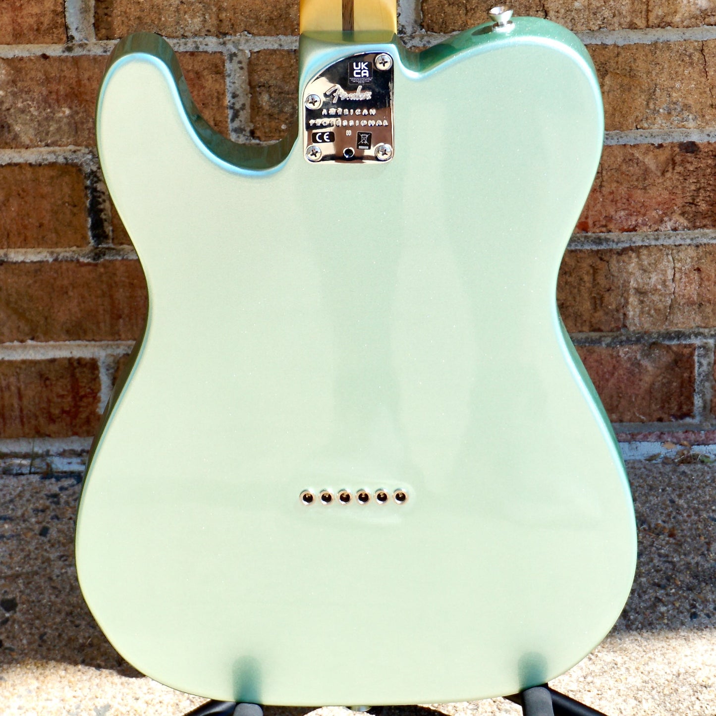 Fender American Professional II Telecaster Rosewood Fingerboard Mystic Surf Green