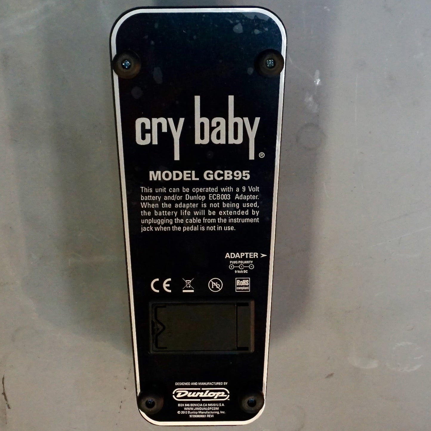 Crybaby GCB95 Standard Wah