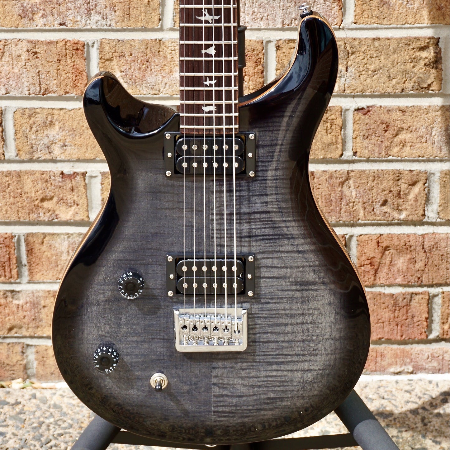 PRS SE 277 Lefty Charcoal Burst