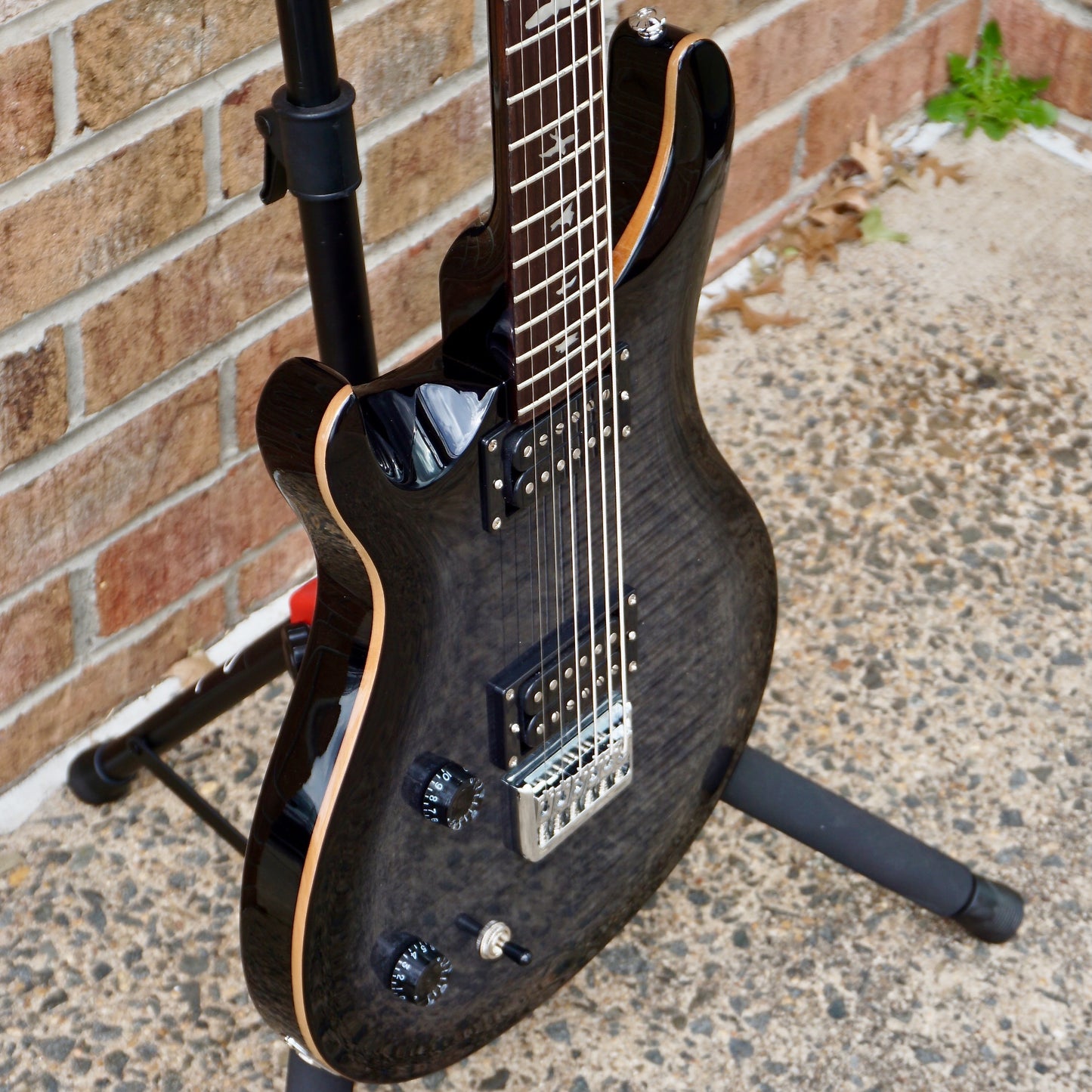 PRS SE 277 Lefty Charcoal Burst