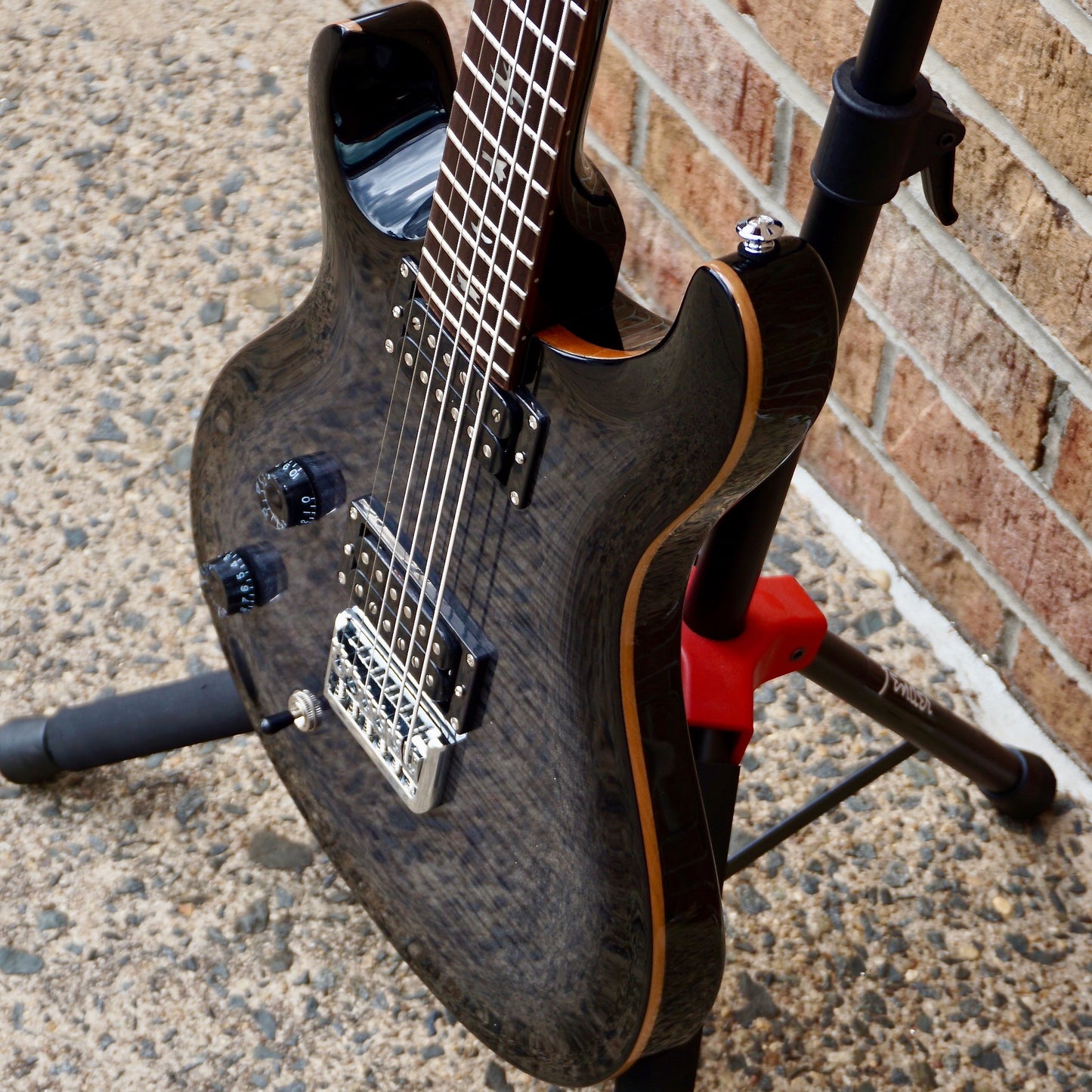 PRS SE 277 Lefty Charcoal Burst