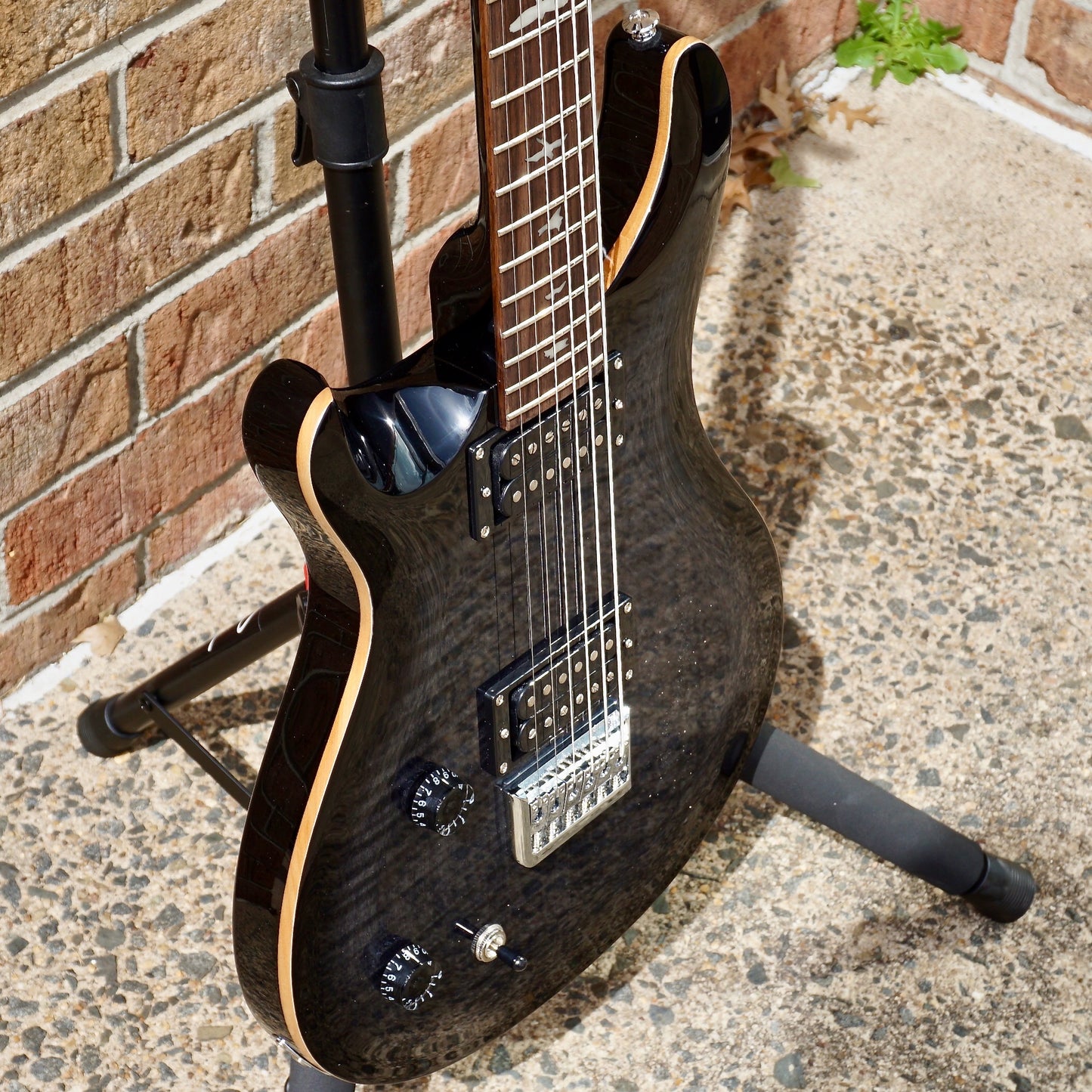 PRS SE 277 Lefty Charcoal Burst