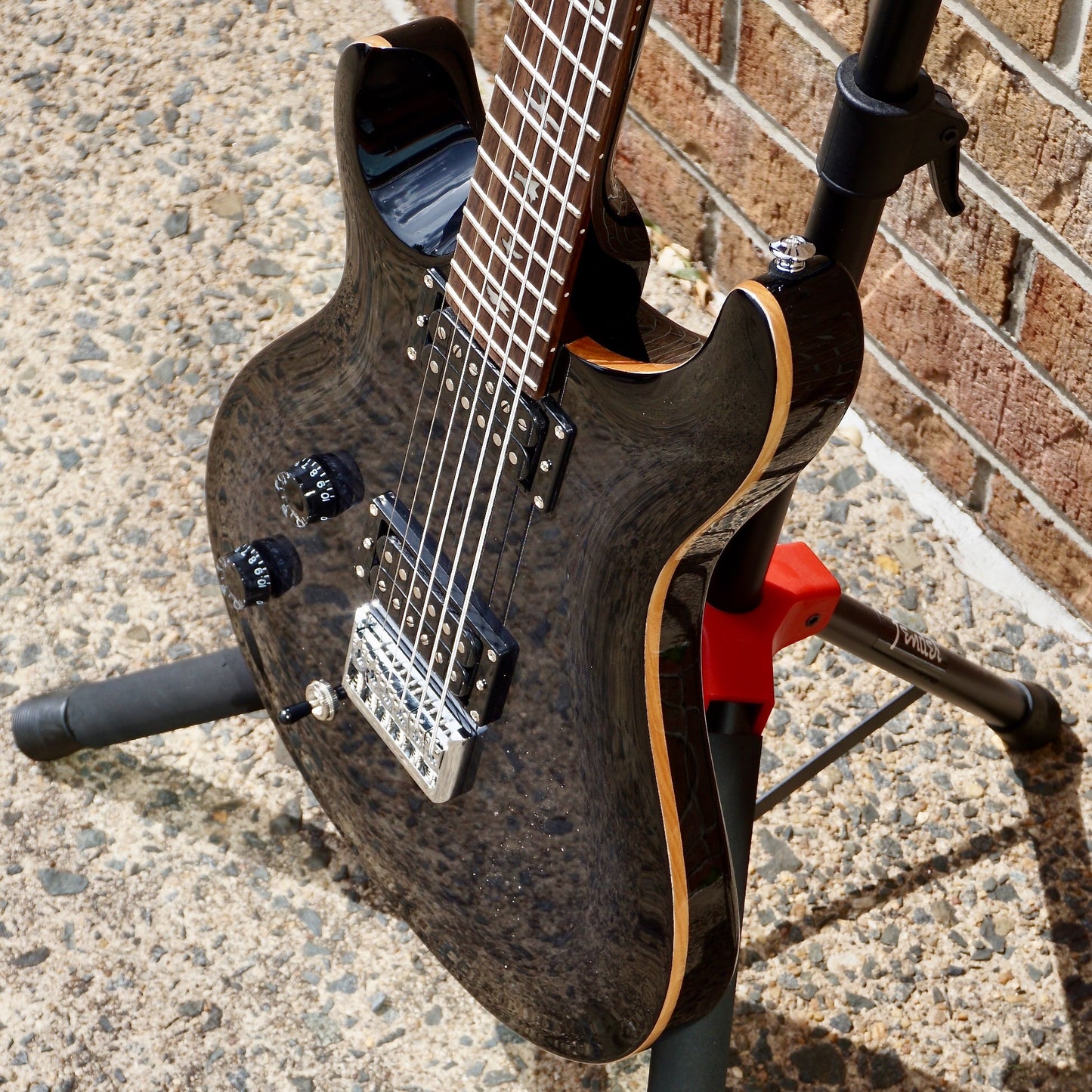 PRS SE 277 Lefty Charcoal Burst