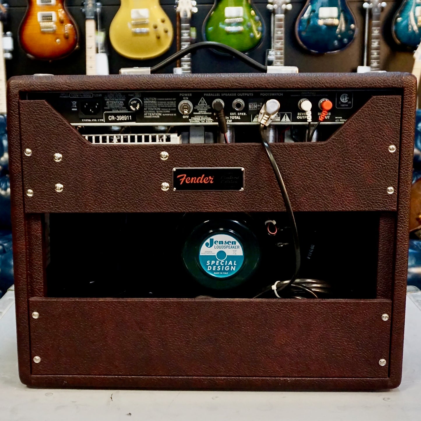 Fender Princeton Reverb '65 Reissue Limited Edition Bordeaux Reserve