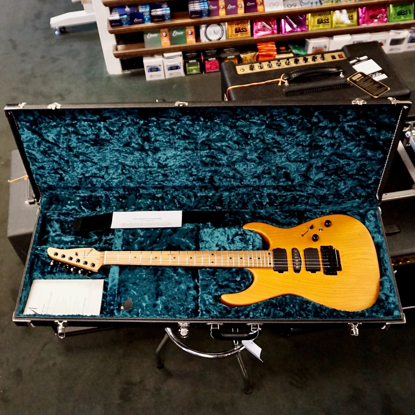 Tom Anderson Angel Player Satin Aged Transparent Amber