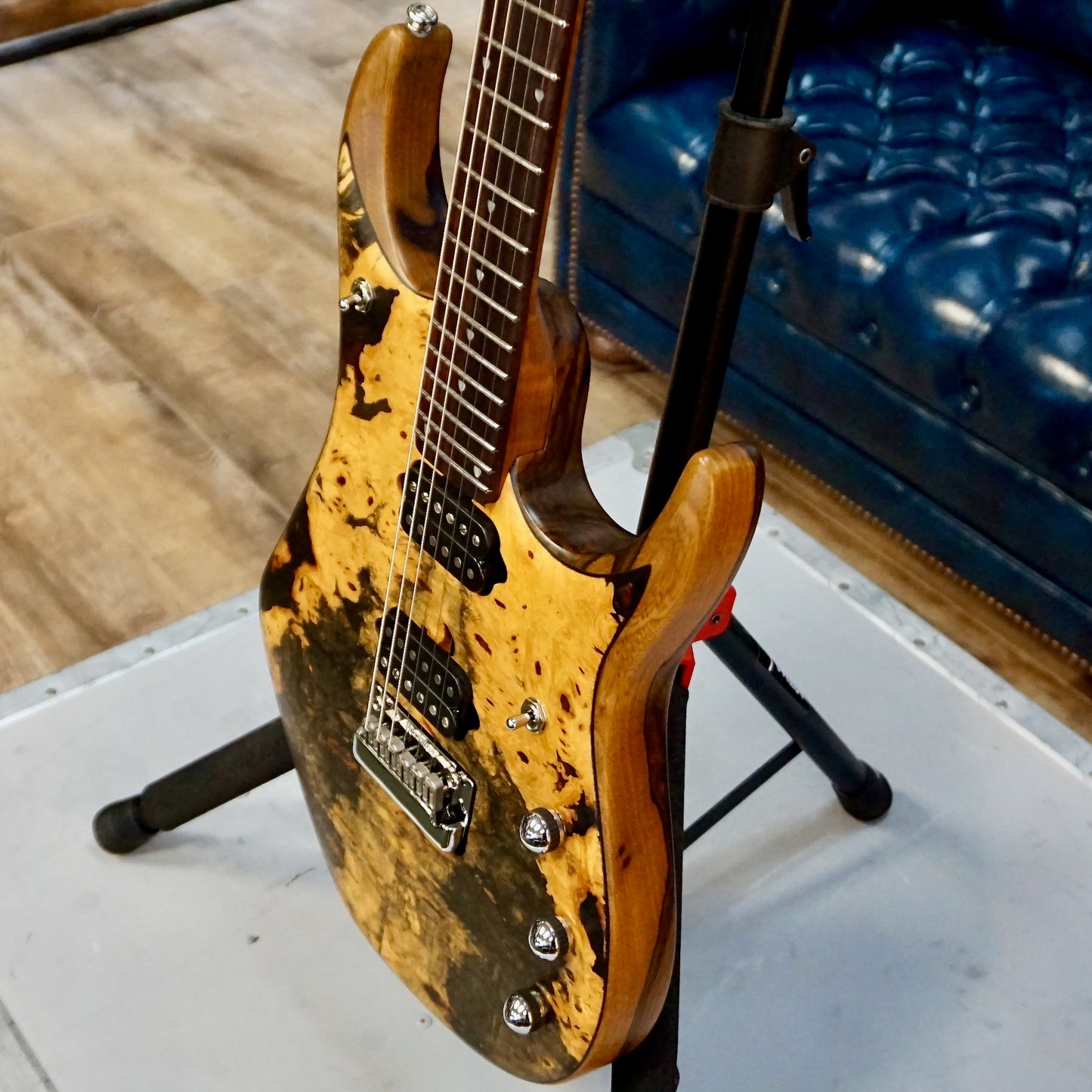 Music Man JP15 Butterscotch Burl BFR