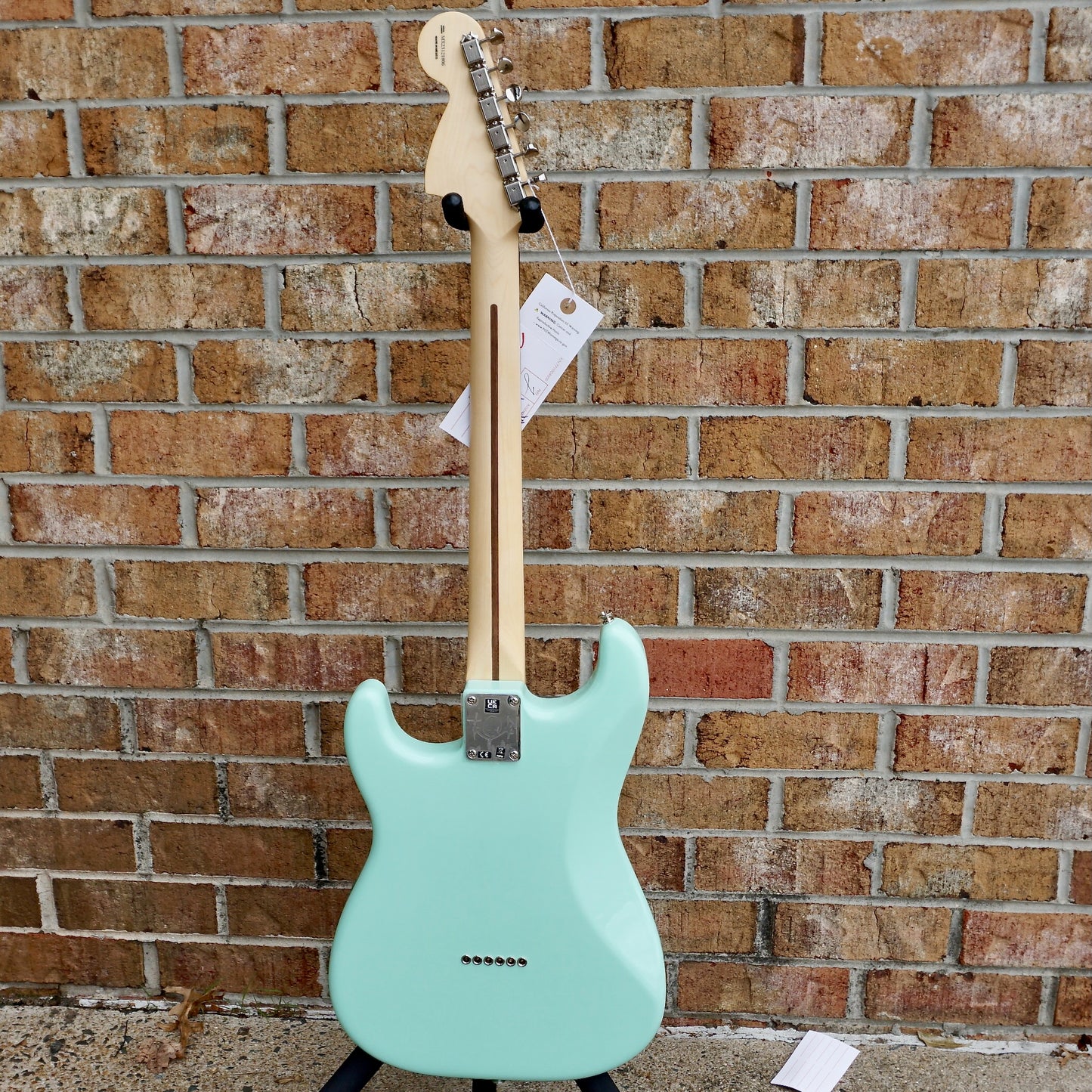 Fender Limited Edition Tom DeLonge Stratocaster Rosewood Fingerboard Surf Green