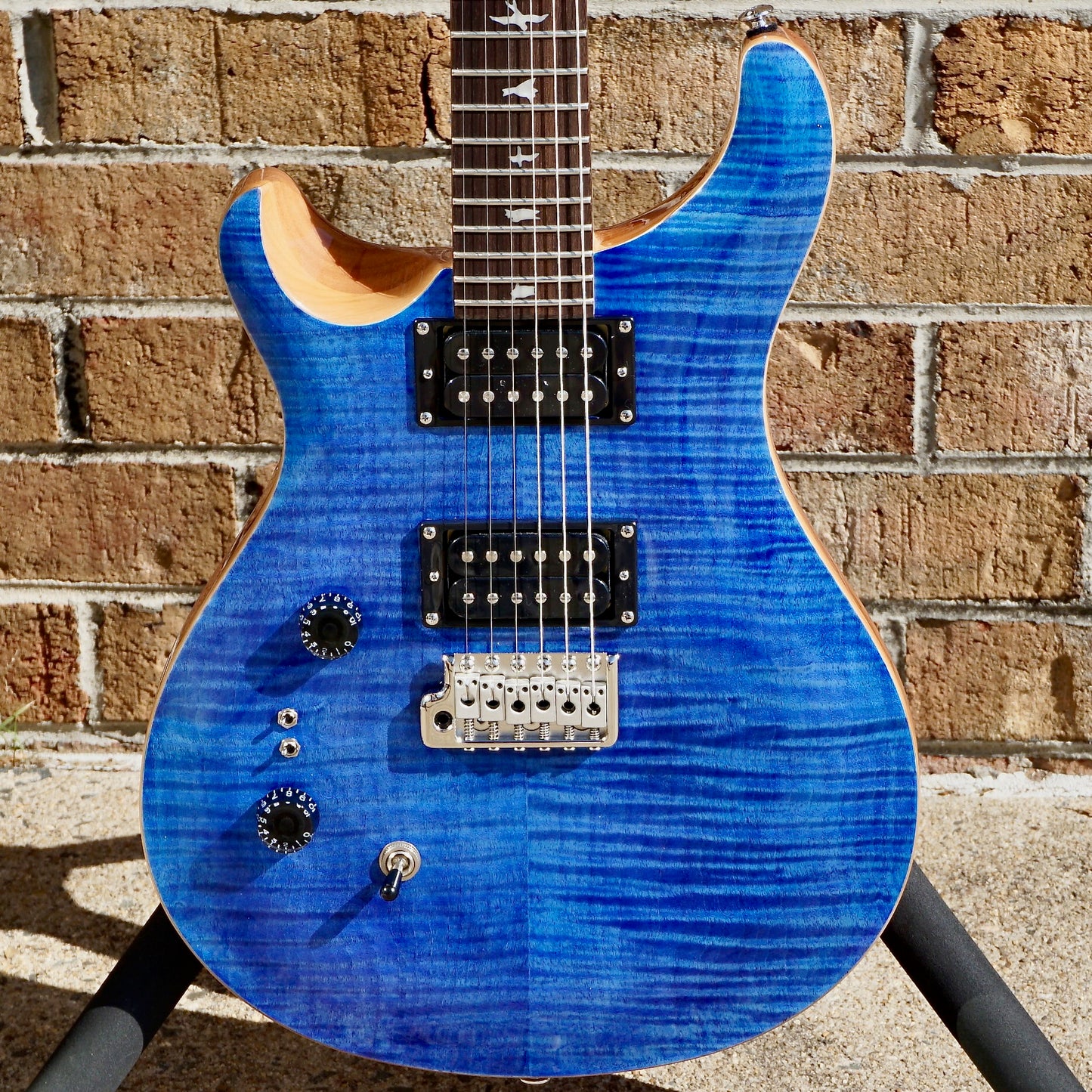 PRS SE Custom 24-08 "Lefty" Faded Blue