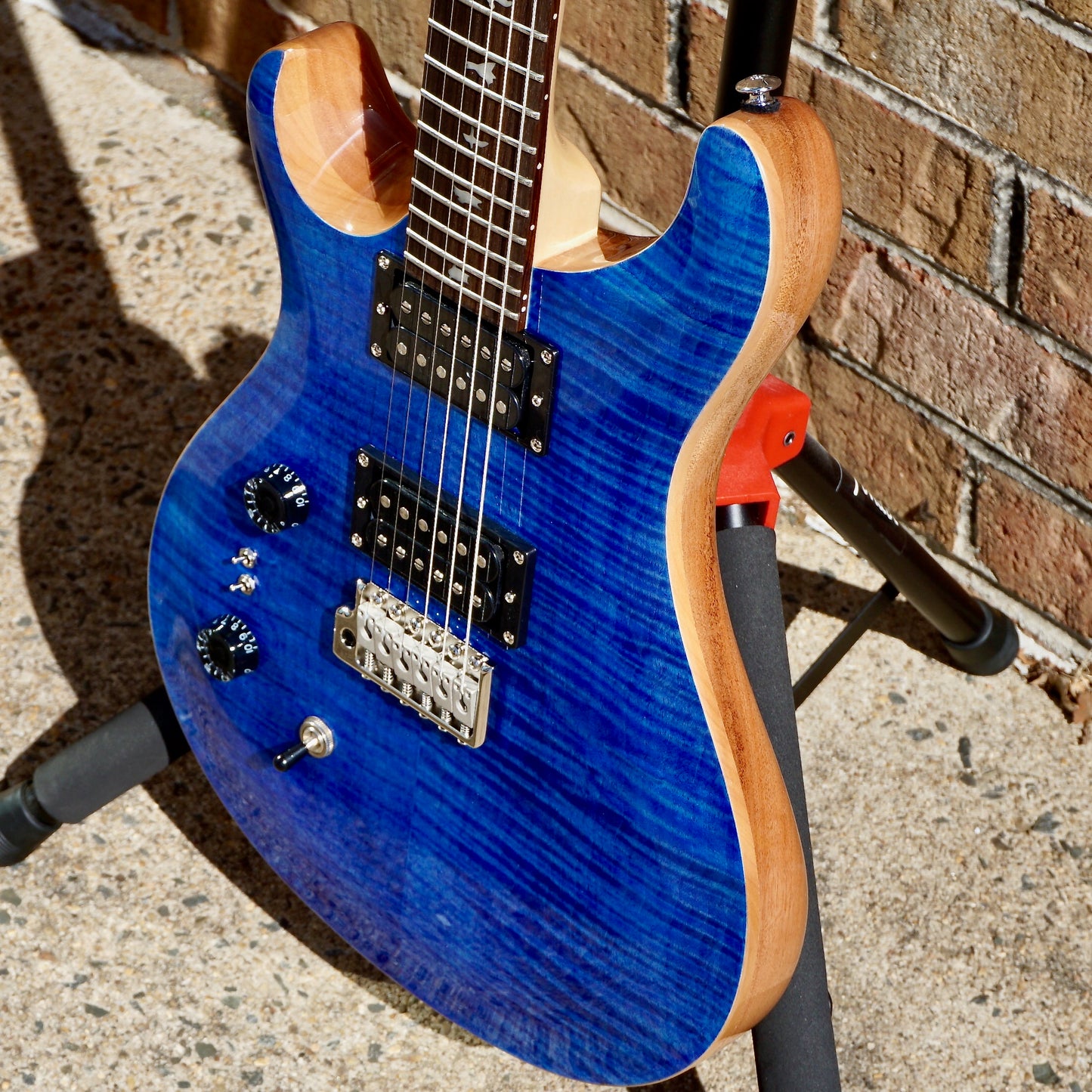 PRS SE Custom 24-08 "Lefty" Faded Blue