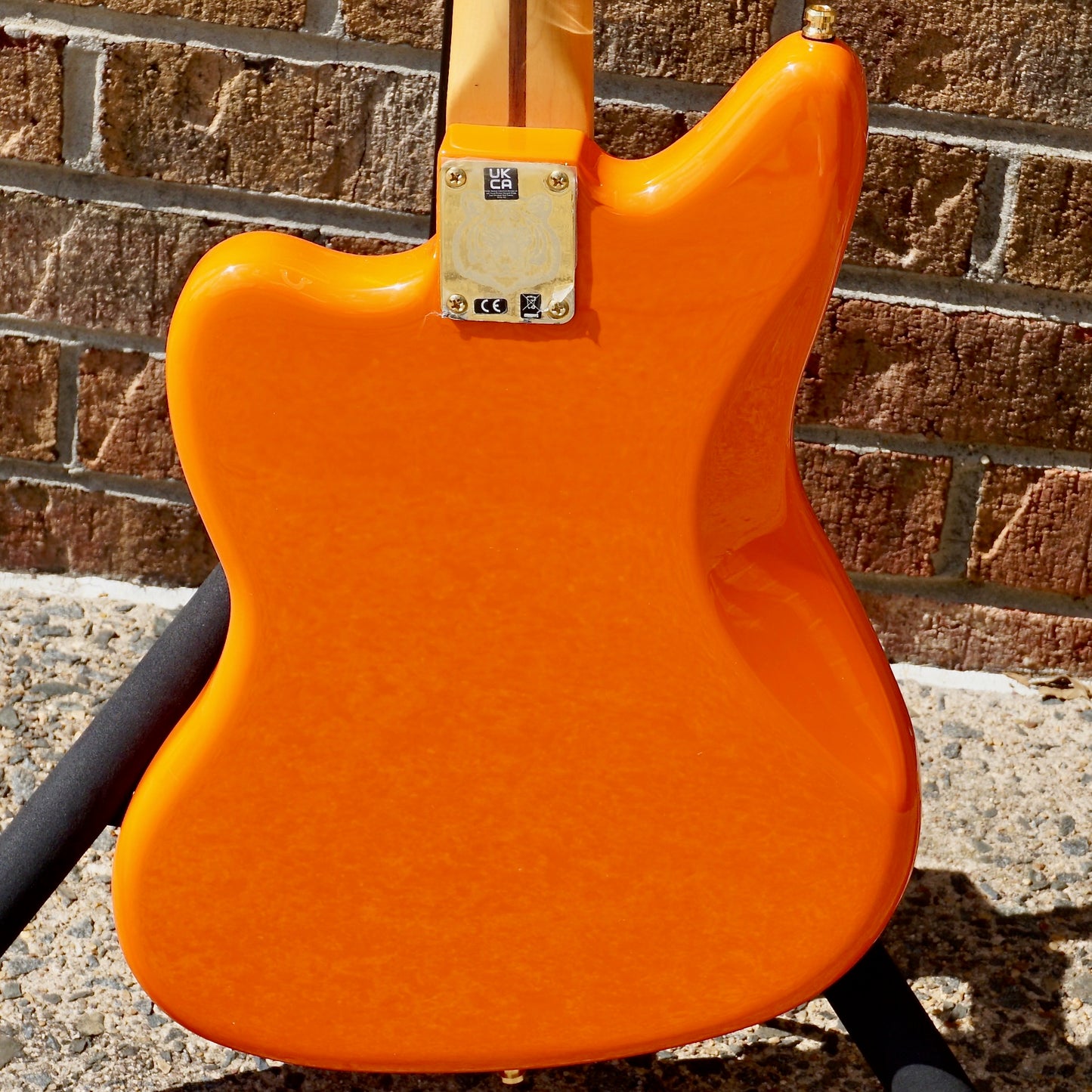 Fender Limited Edition Mike Kerr Jaguar Bass Rosewood Fingerboard Tiger's Blood Orange