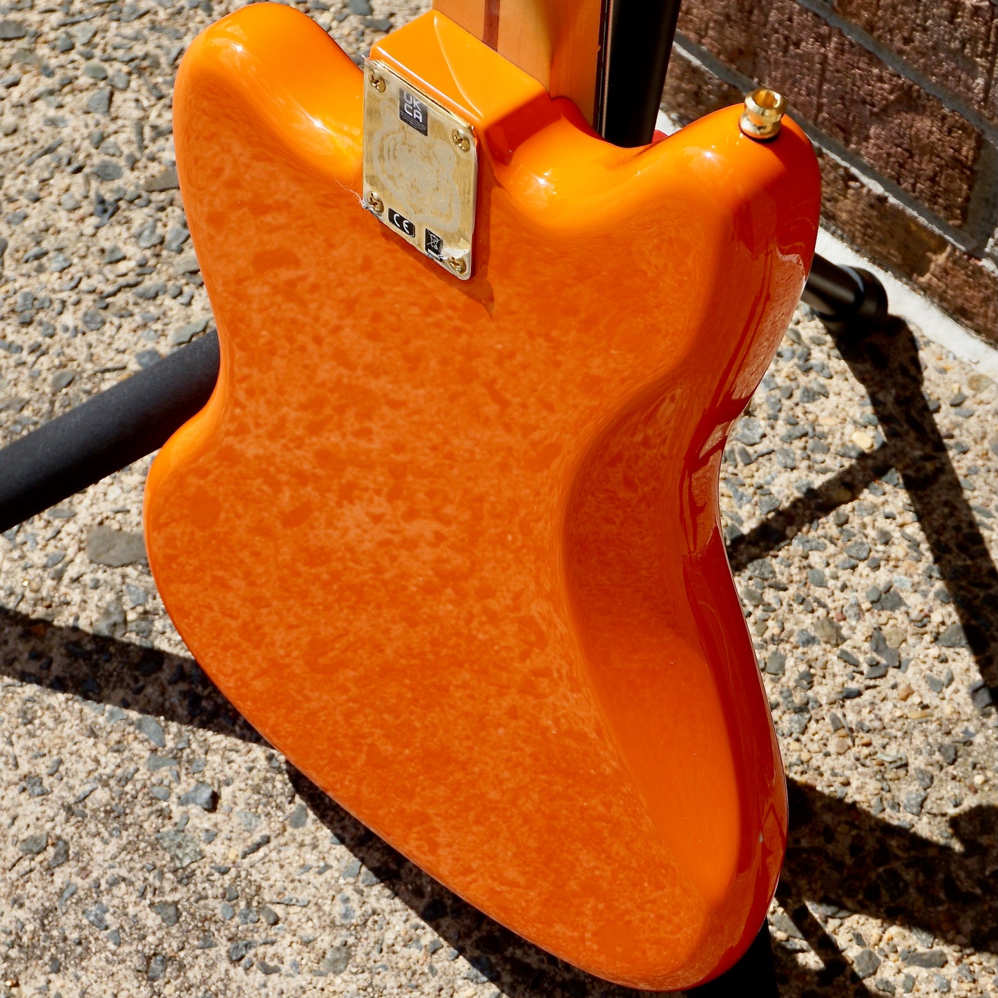 Fender Limited Edition Mike Kerr Jaguar Bass Rosewood Fingerboard Tiger's Blood Orange