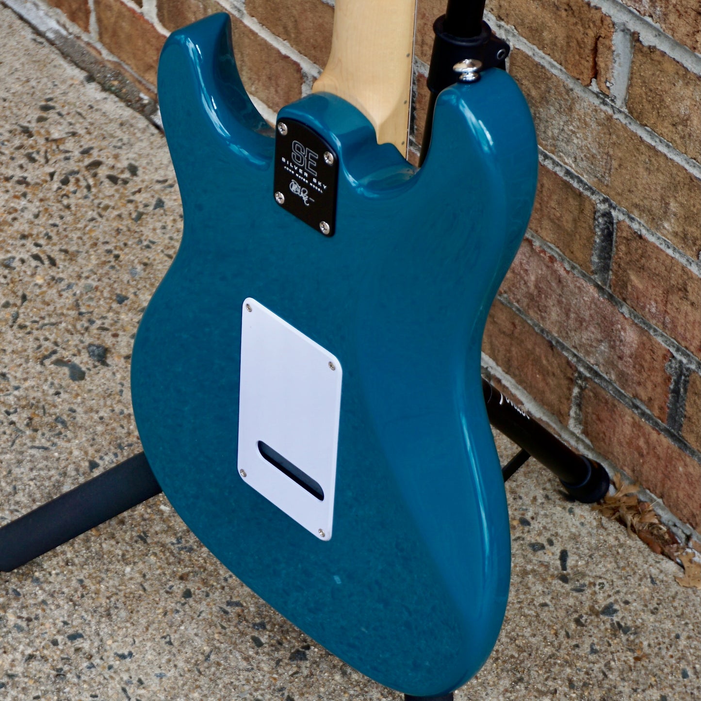 PRS SE Silver Sky Maple Nylon Blue