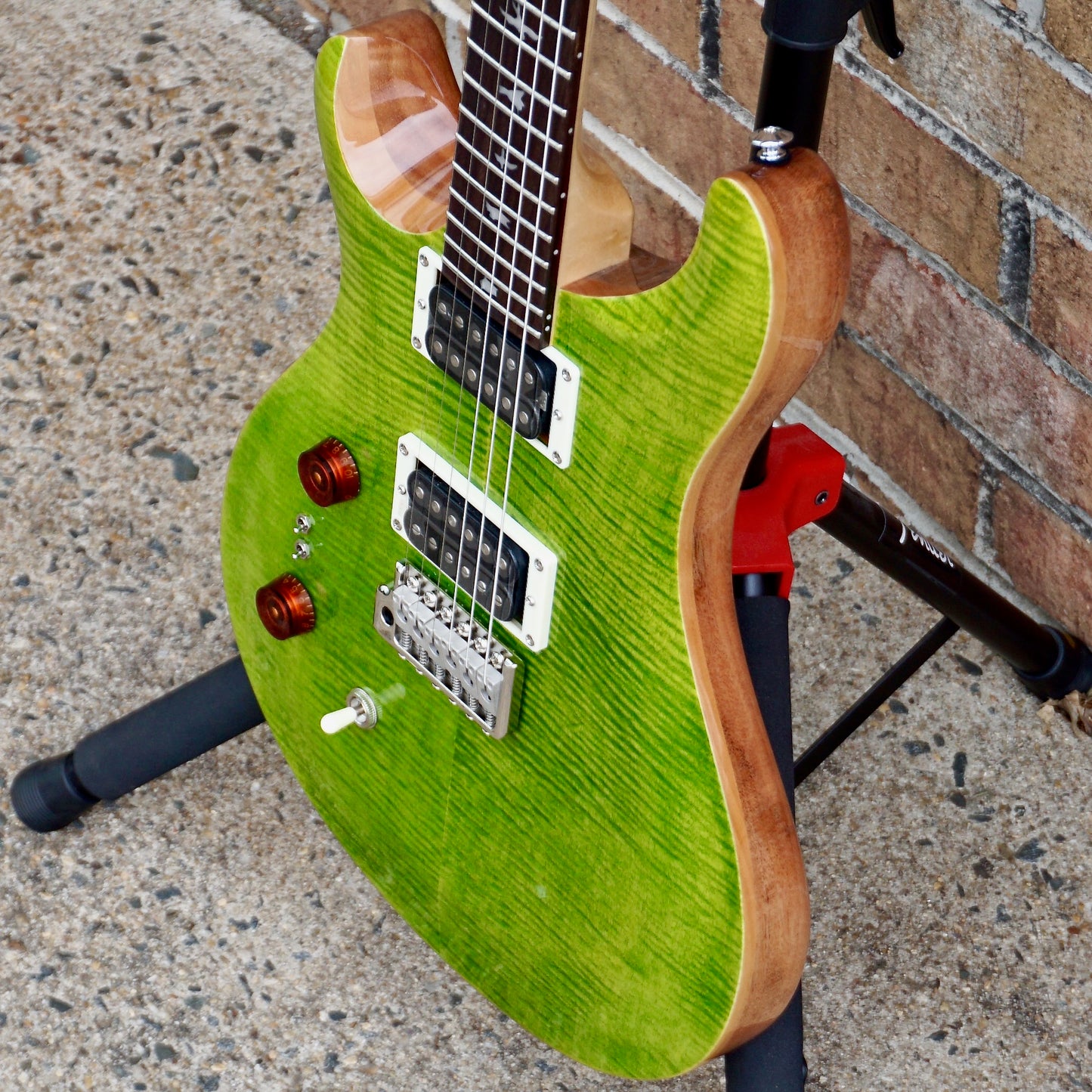 PRS SE Custom 24-08 "Lefty" Eriza Verde