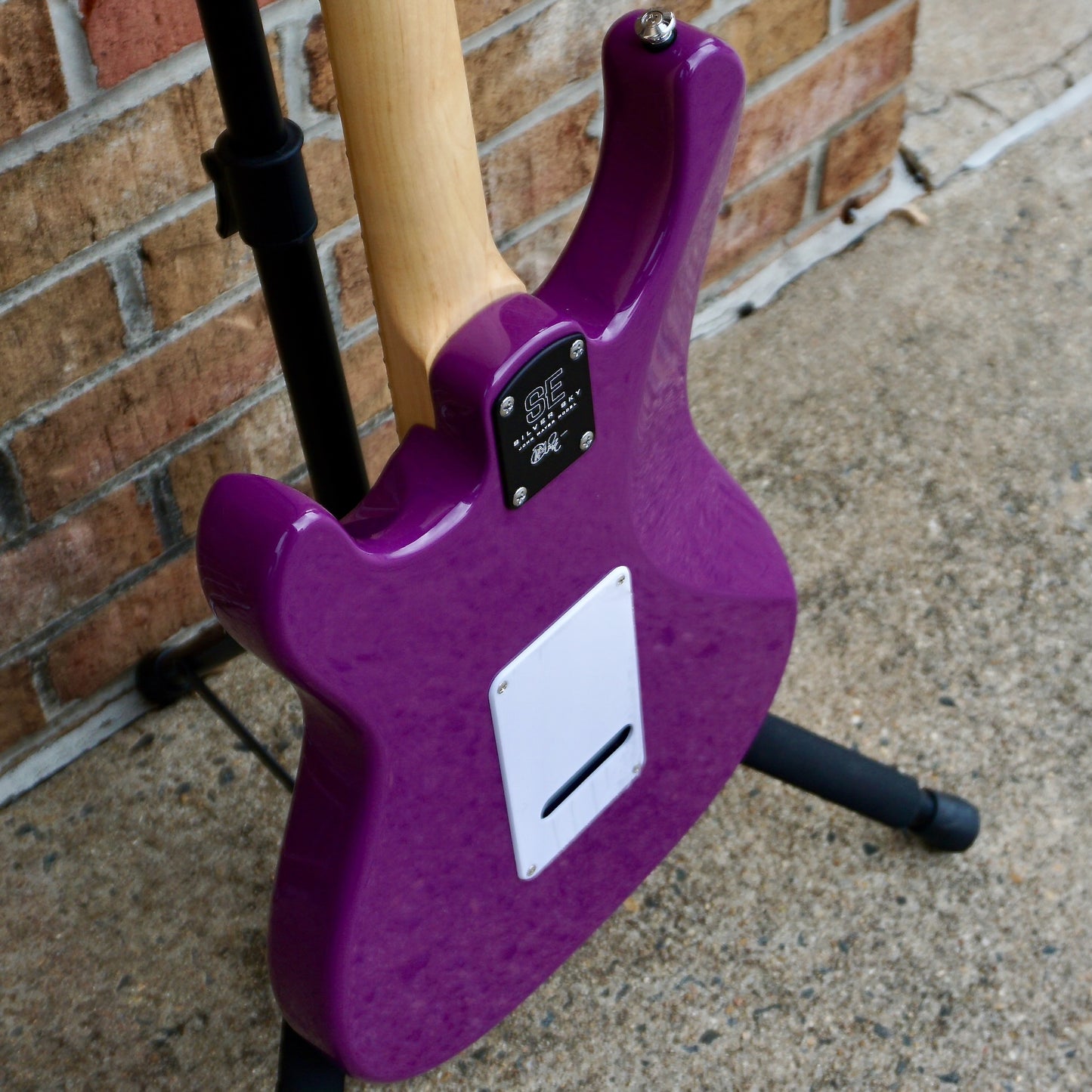 PRS SE Silver Sky Maple Summit Purple
