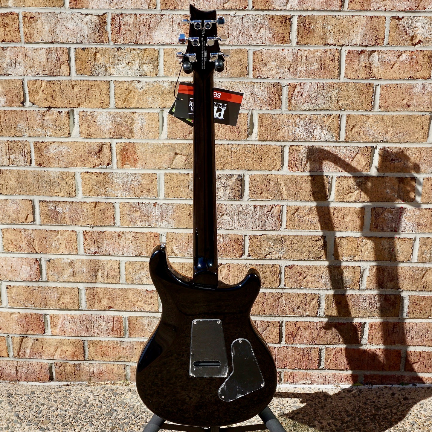 2022 PRS SE Custom 24 Lefty Black Gold Sunburst