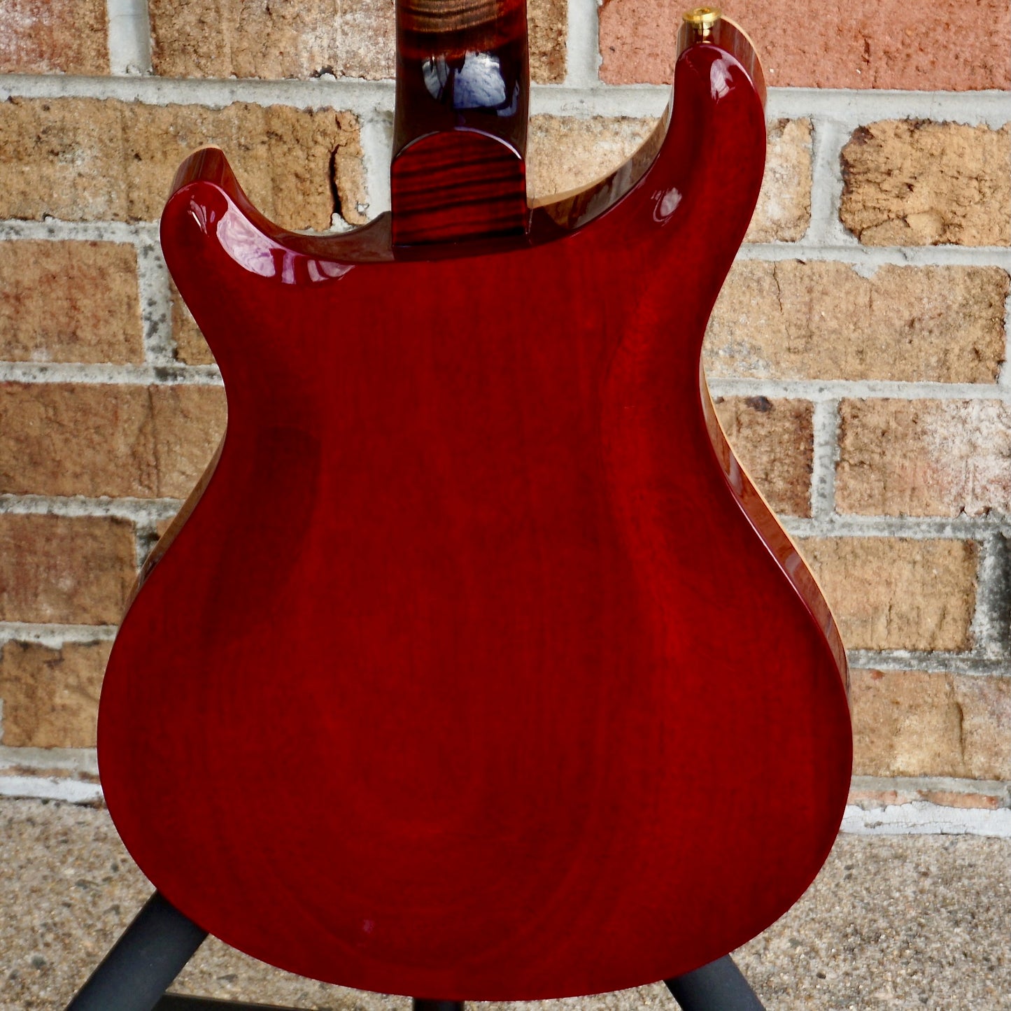 PRS Wood Library Hollowbody Piezo 10 Top Charcoal Cherry Burst