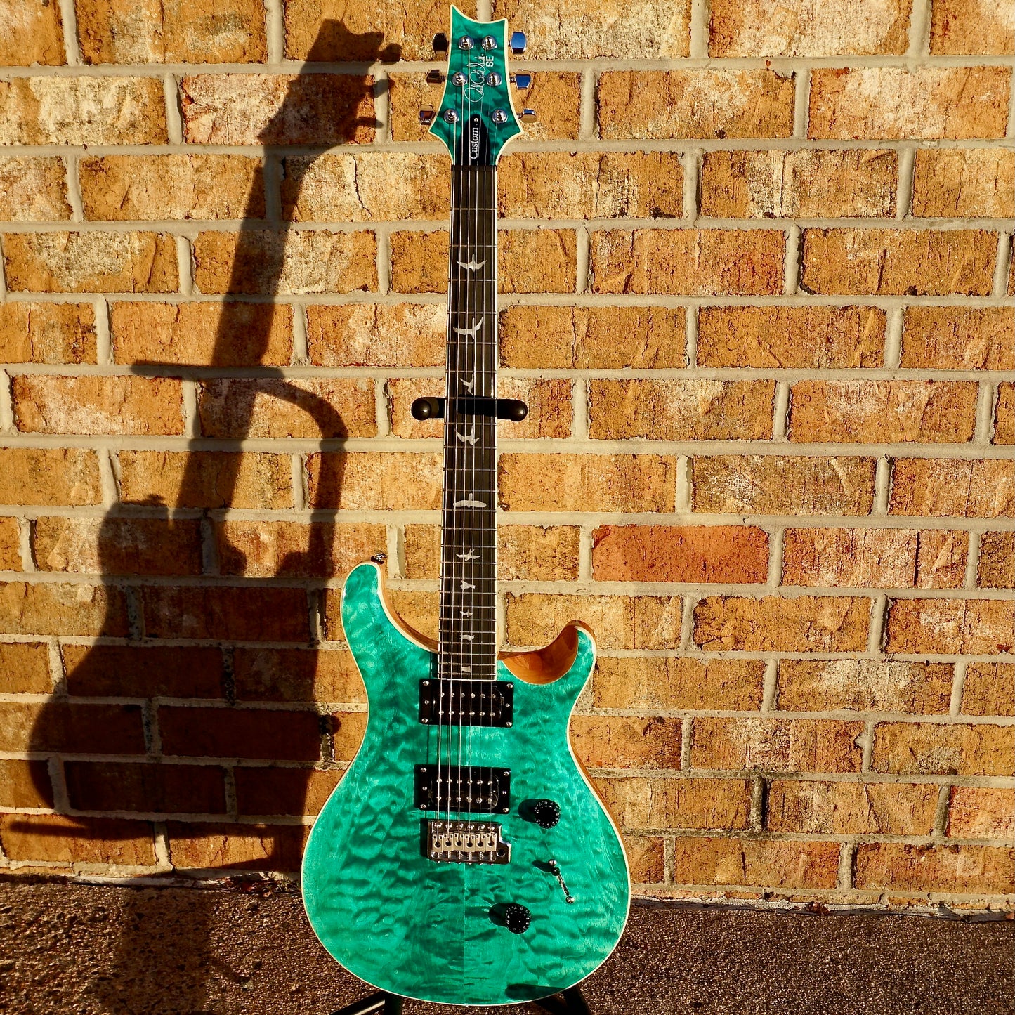 PRS SE Custom 24 Quilt Turquoise