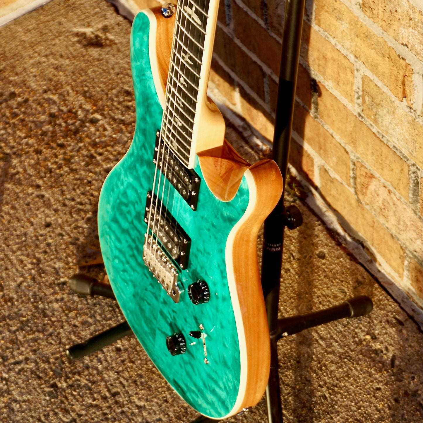 PRS SE Custom 24 Quilt Turquoise