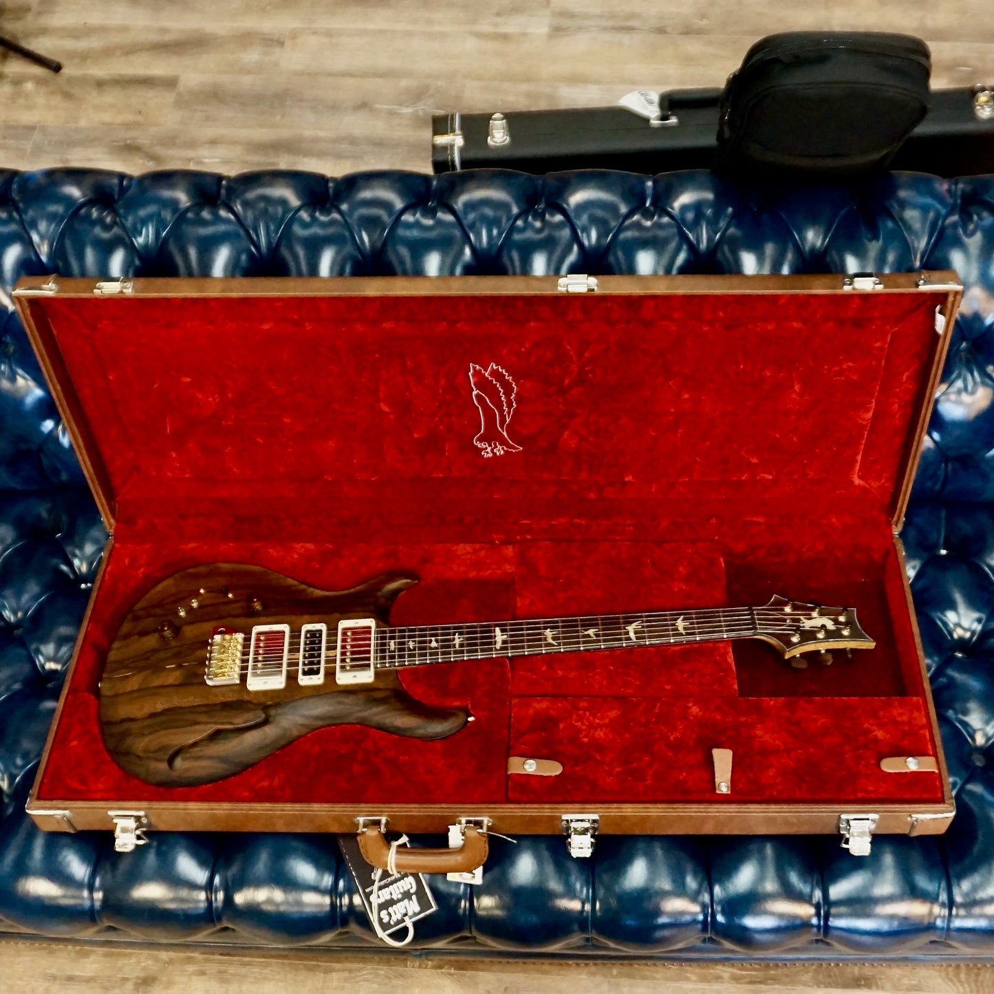 PRS Special Semi-Hollow Lefty Private Stock Ziricote // Black Limba // Brazilian Rosewood