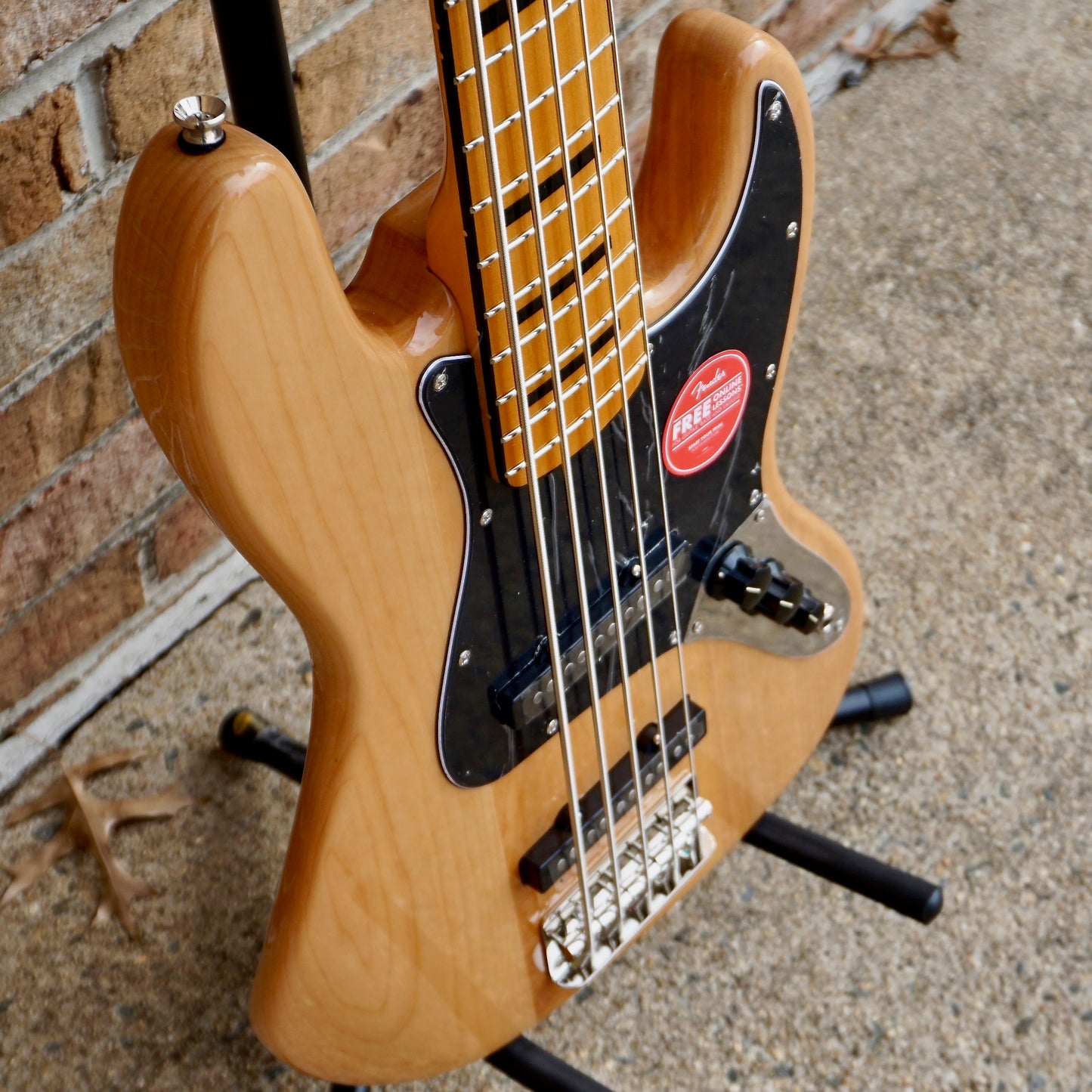 Fender Squier Classic Vibe '70s Jazz Bass V Maple Fingerboard Natural