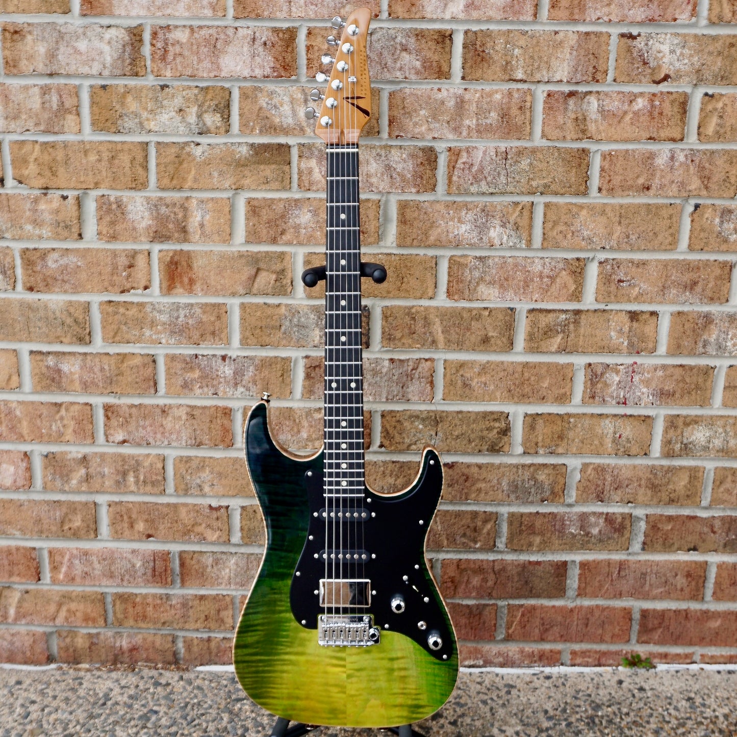 Tom Anderson Drop Top Classic Gamma Green WakeSurf with Binding