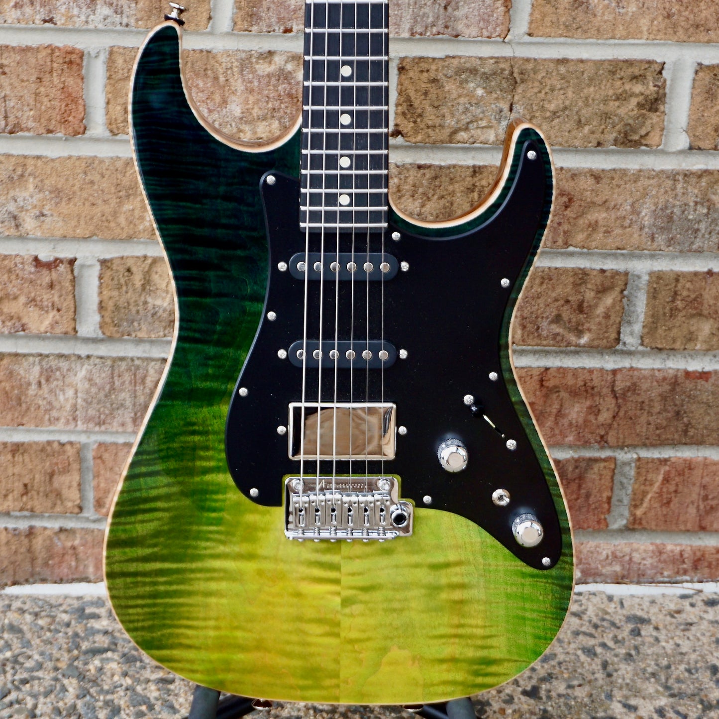 Tom Anderson Drop Top Classic Gamma Green WakeSurf with Binding