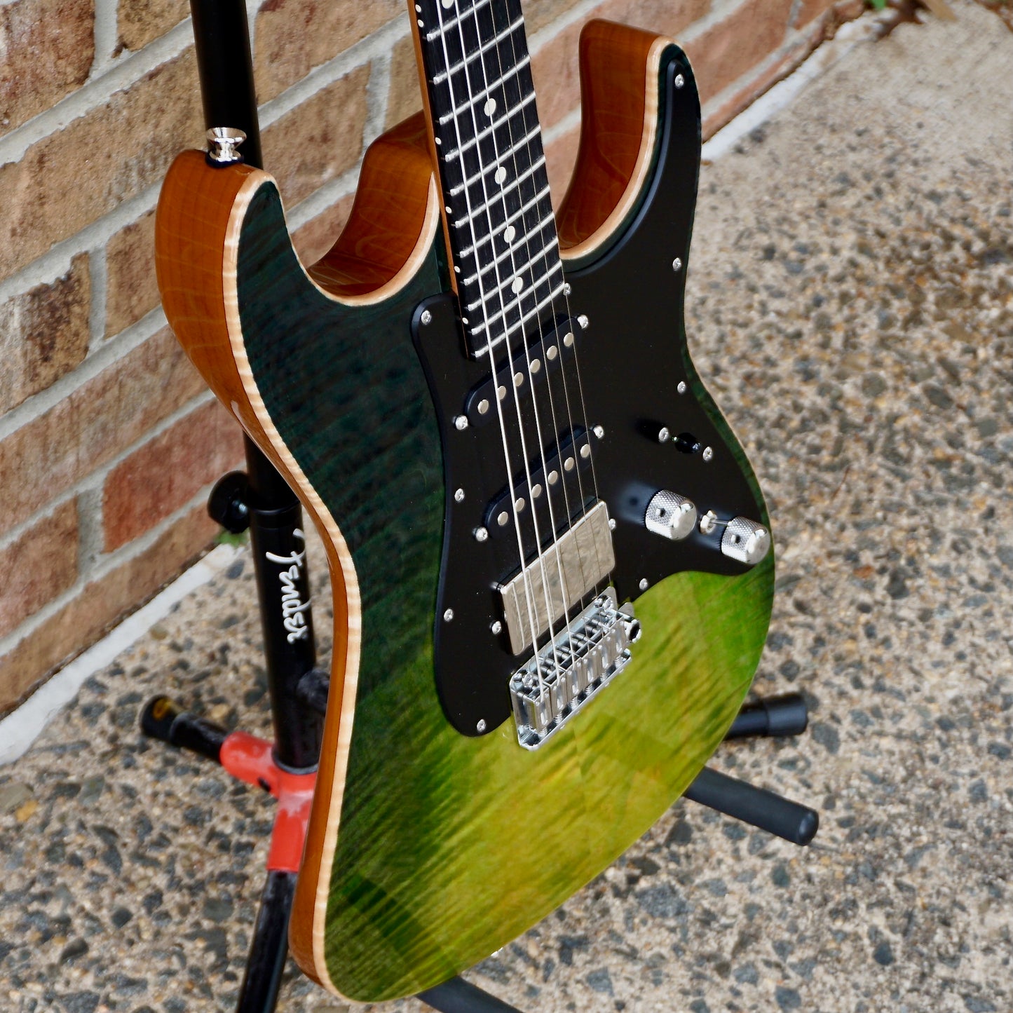 Tom Anderson Drop Top Classic Gamma Green WakeSurf with Binding