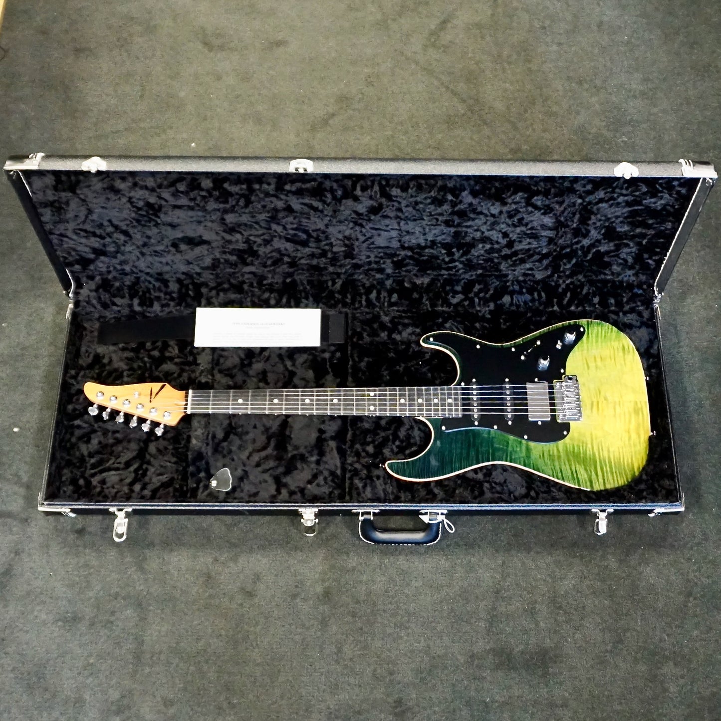 Tom Anderson Drop Top Classic Gamma Green WakeSurf with Binding