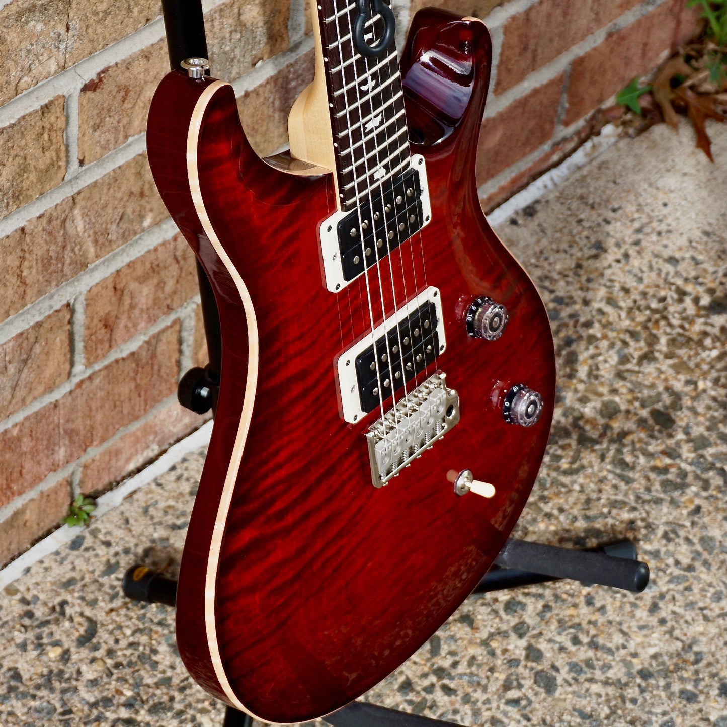 PRS CE 24 Fire Red Burst