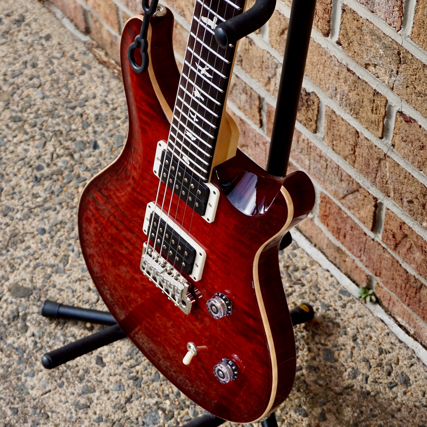 PRS CE 24 Fire Red Burst