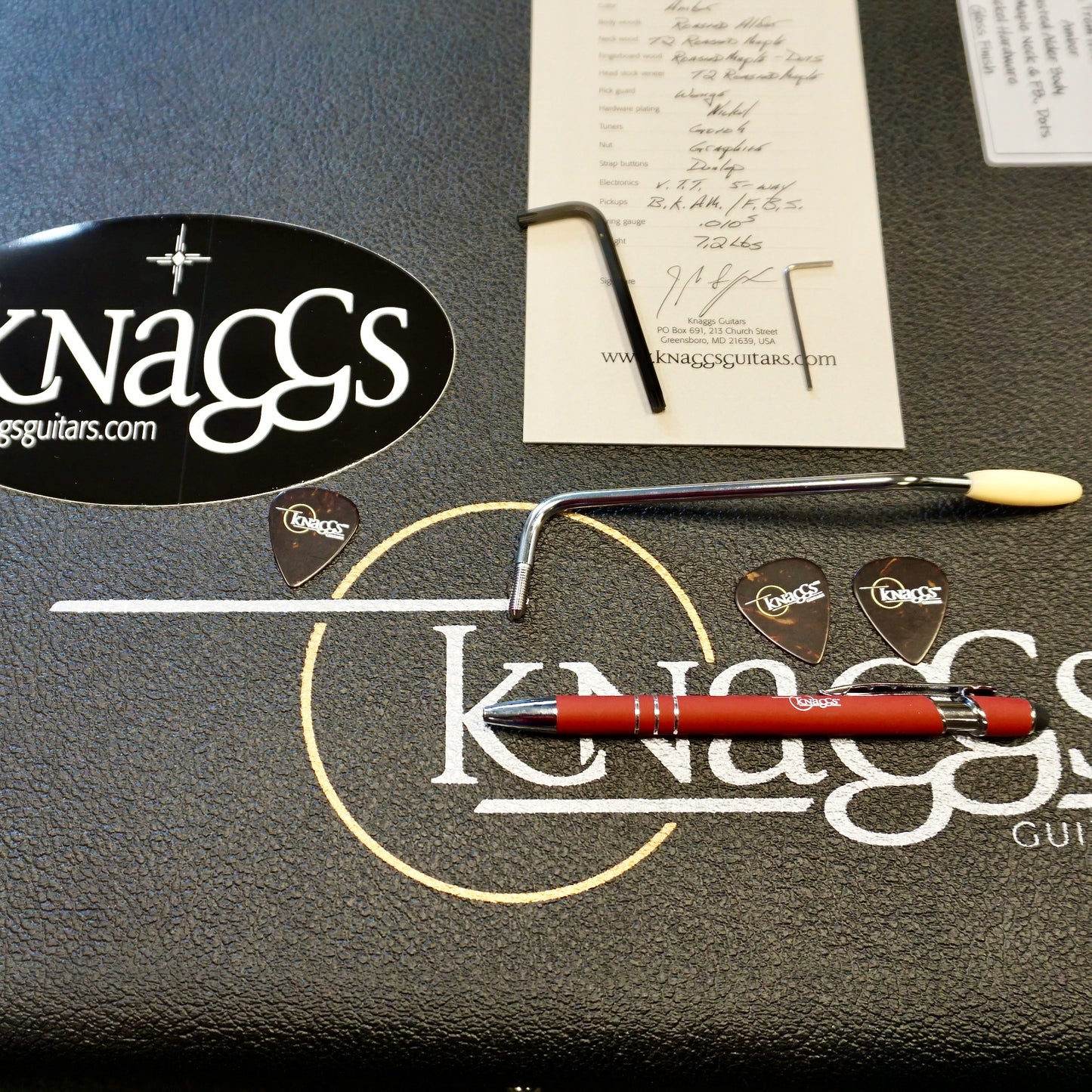 Knaggs Chesapeake Severn Trem Amber Gloss Roasted Alder/Flamed Maple