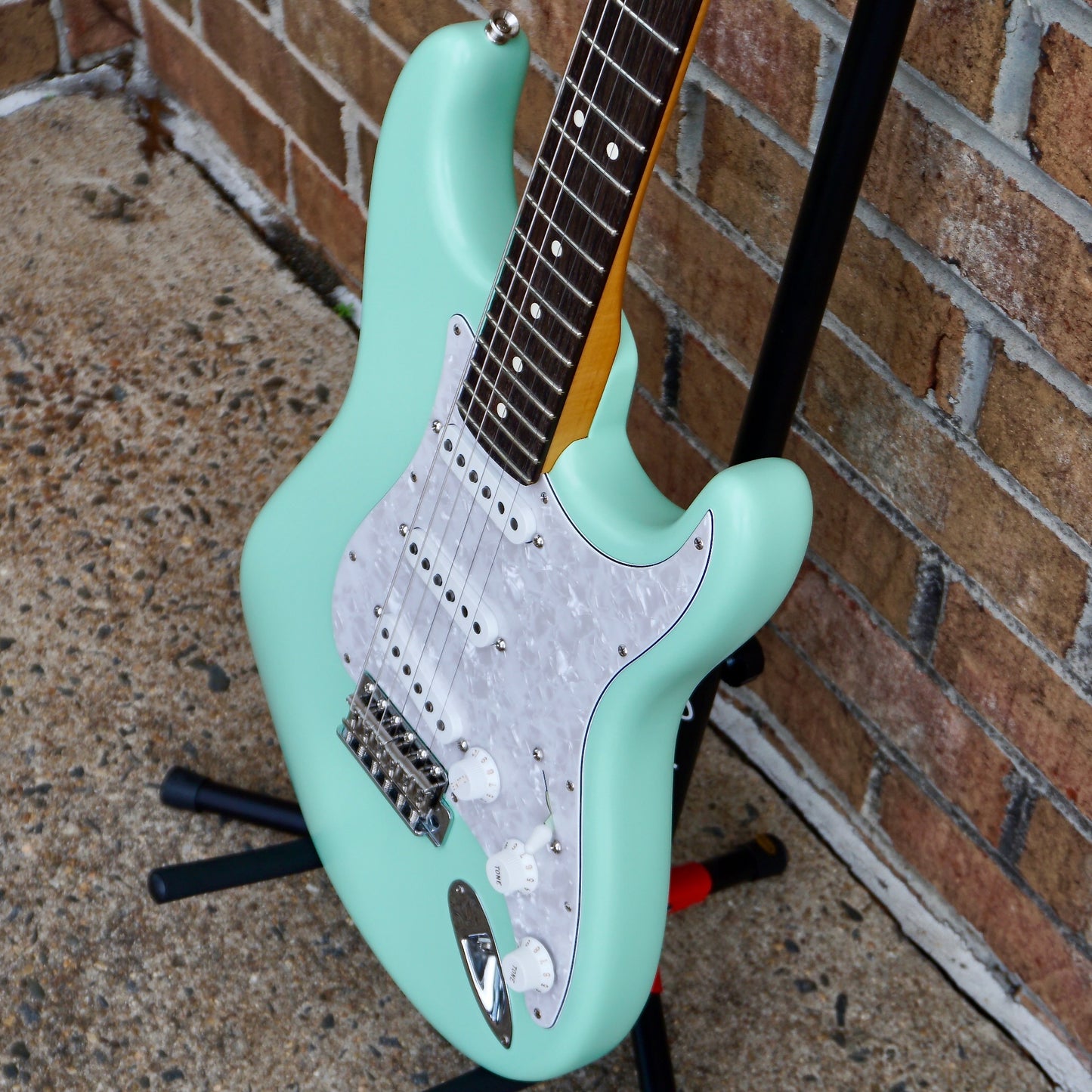 Fender Limited Edition Cory Wong Stratocaster Rosewood Fingerboard Surf Green