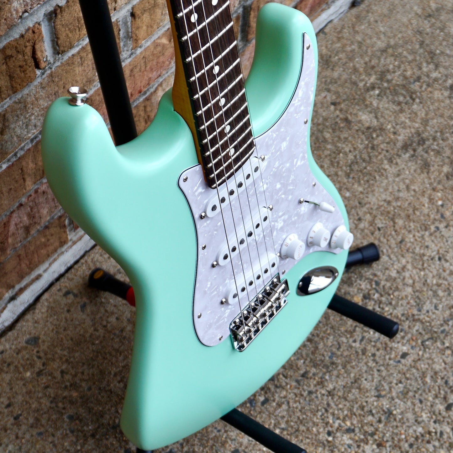 Fender Limited Edition Cory Wong Stratocaster Rosewood Fingerboard Surf Green