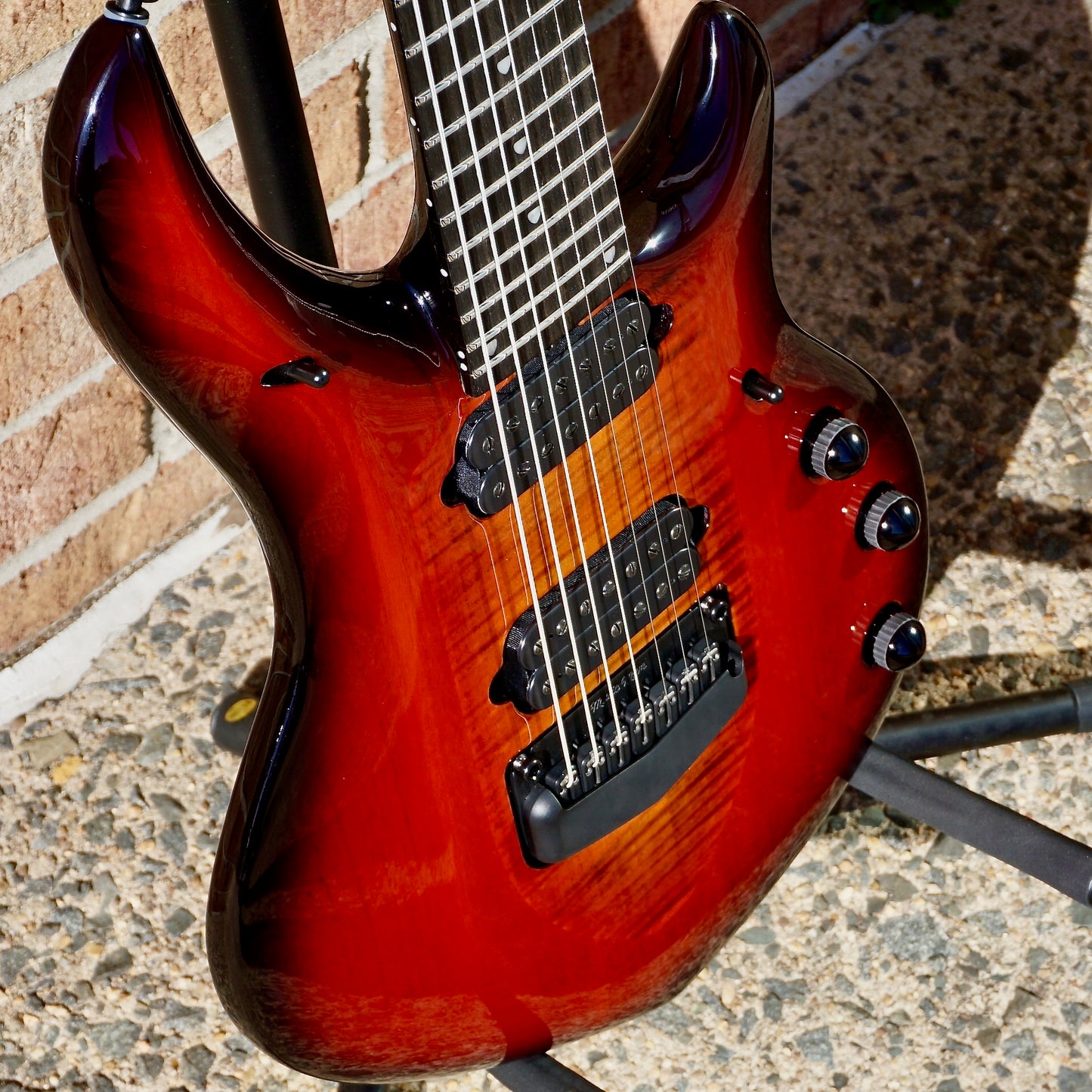Ernie Ball Music Man Majesty 7 Ember Glow