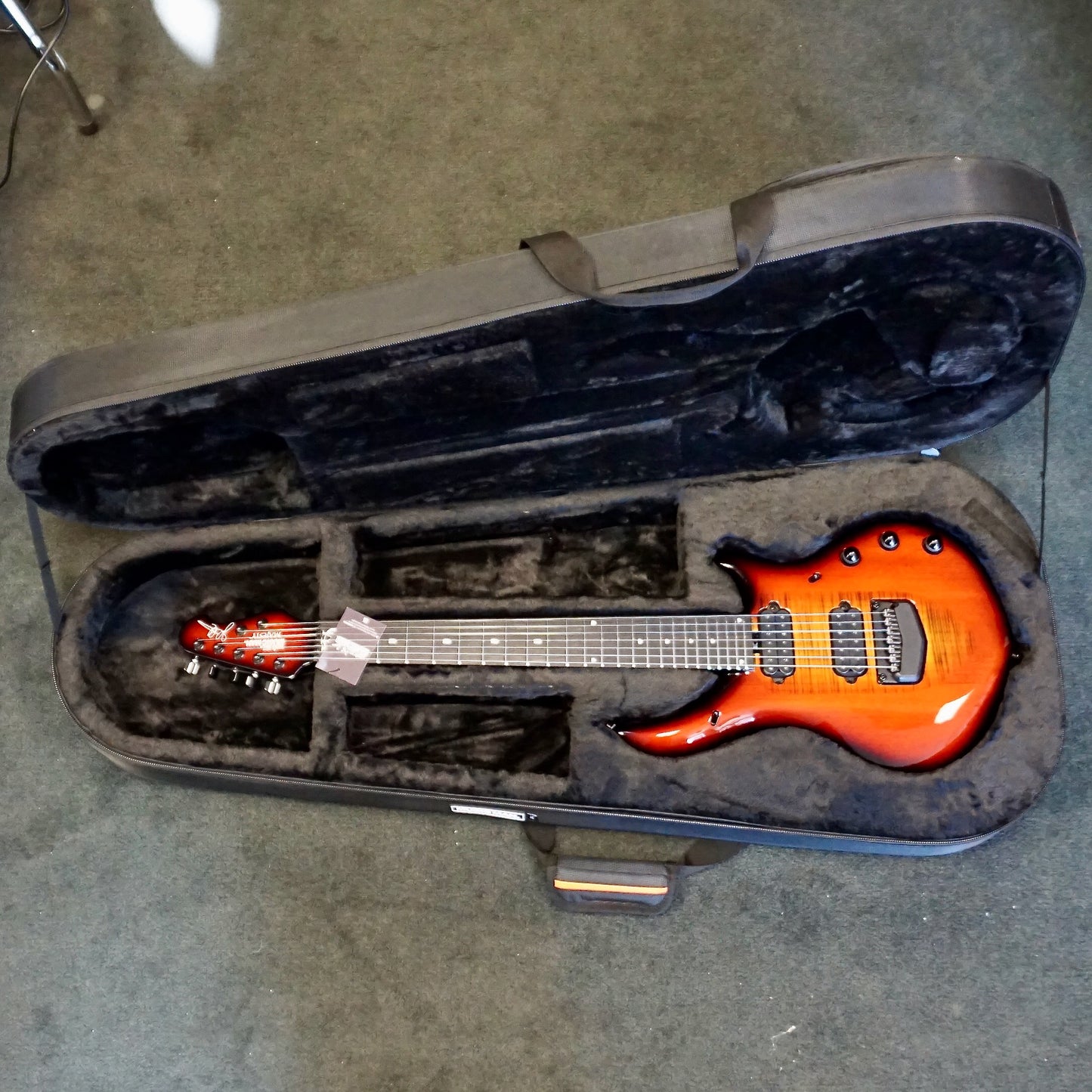 Ernie Ball Music Man Majesty 7 Ember Glow