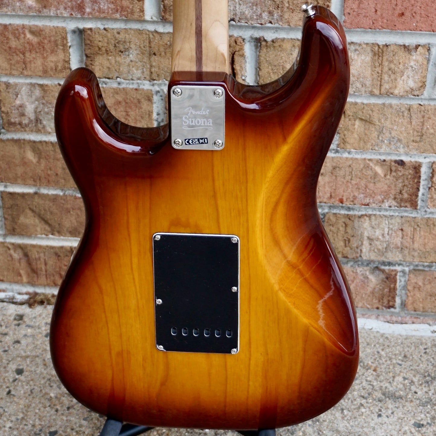 Fender Limited Edition Suona Stratocaster Thinline Ebony Fingerboard Violin Burst
