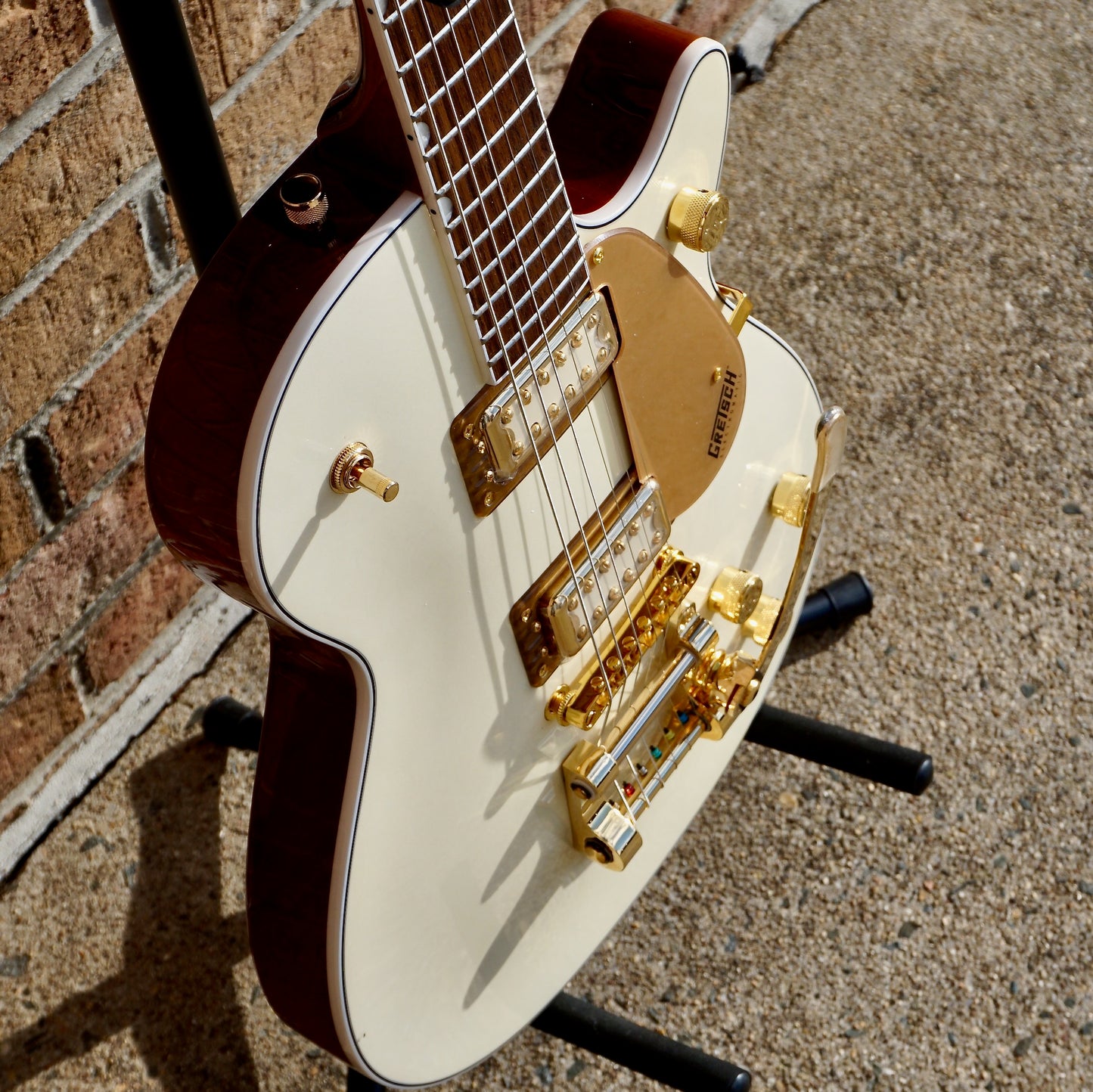 Gretsch Electromatic Pristine LTD Jet Single-Cut with Bigsby Laurel Fingerboard White Gold