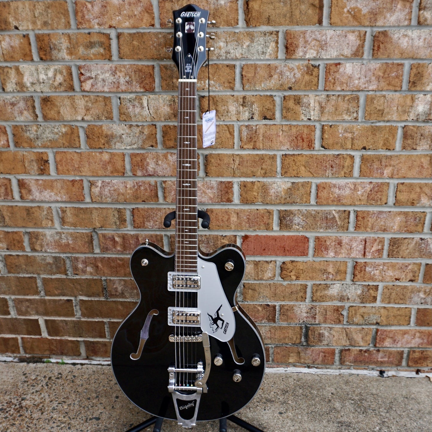 Gretsch Electromatic John Gourley Broadkaster Center Block Laurel Fingerboard Iridescent Black