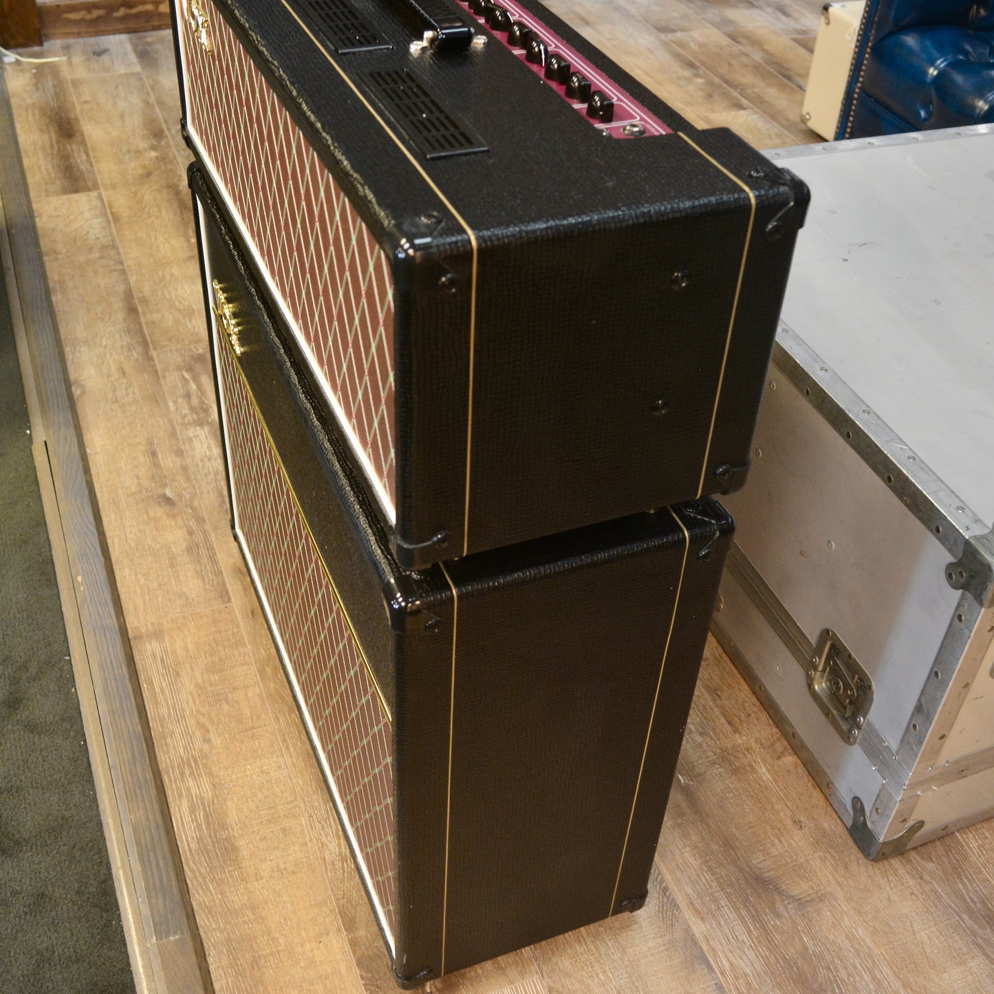 Vox AC30CH & V212C Cab w/ Weber Blue Dog Speakers