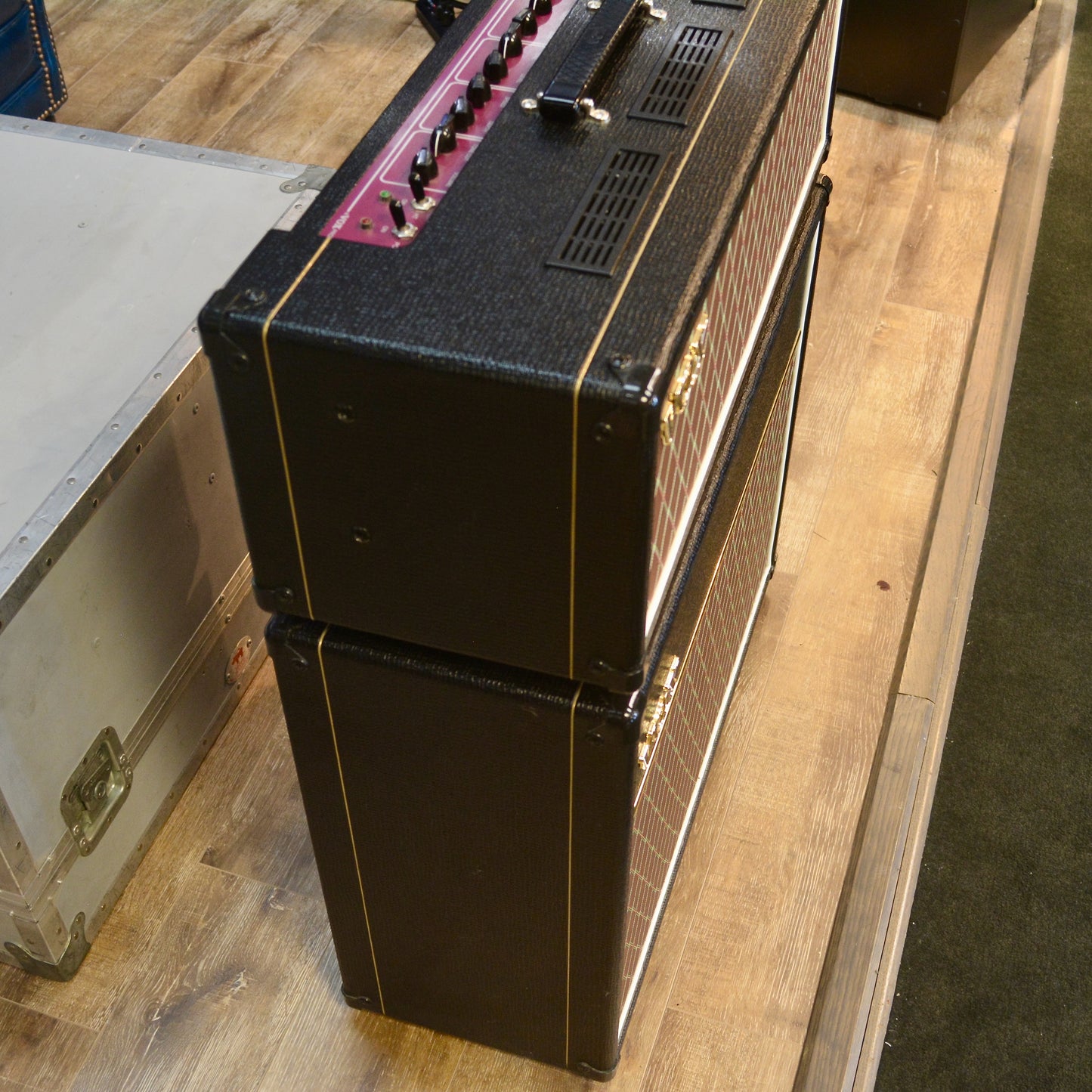 Vox AC30CH & V212C Cab w/ Weber Blue Dog Speakers