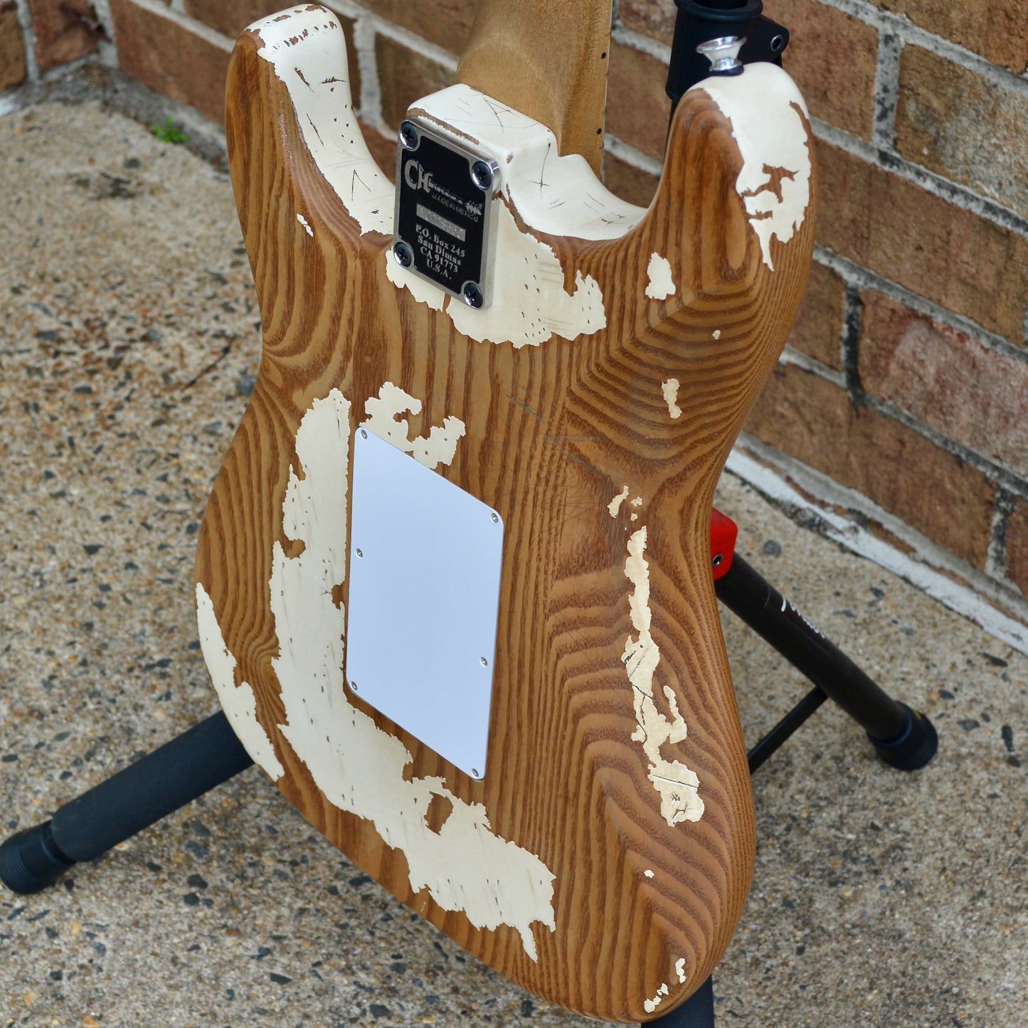 Charvel Henrik Danhage Limited Edition Signature Pro-Mod So-Cal Style 1 HS FR M, Maple Fingerboard, White Relic