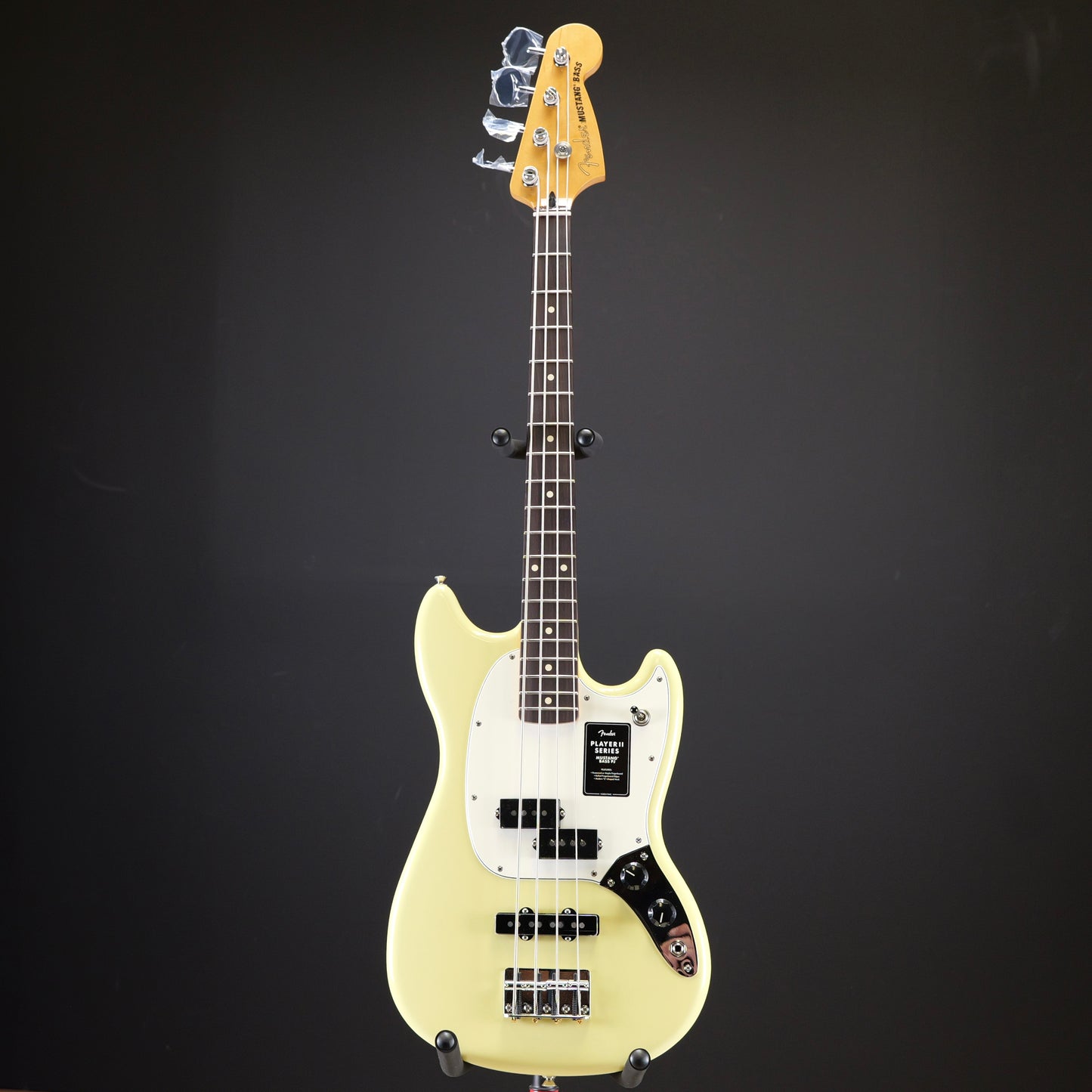 Fender Player II Mustang Bass PJ Rosewood Fingerboard Hialeah Yellow