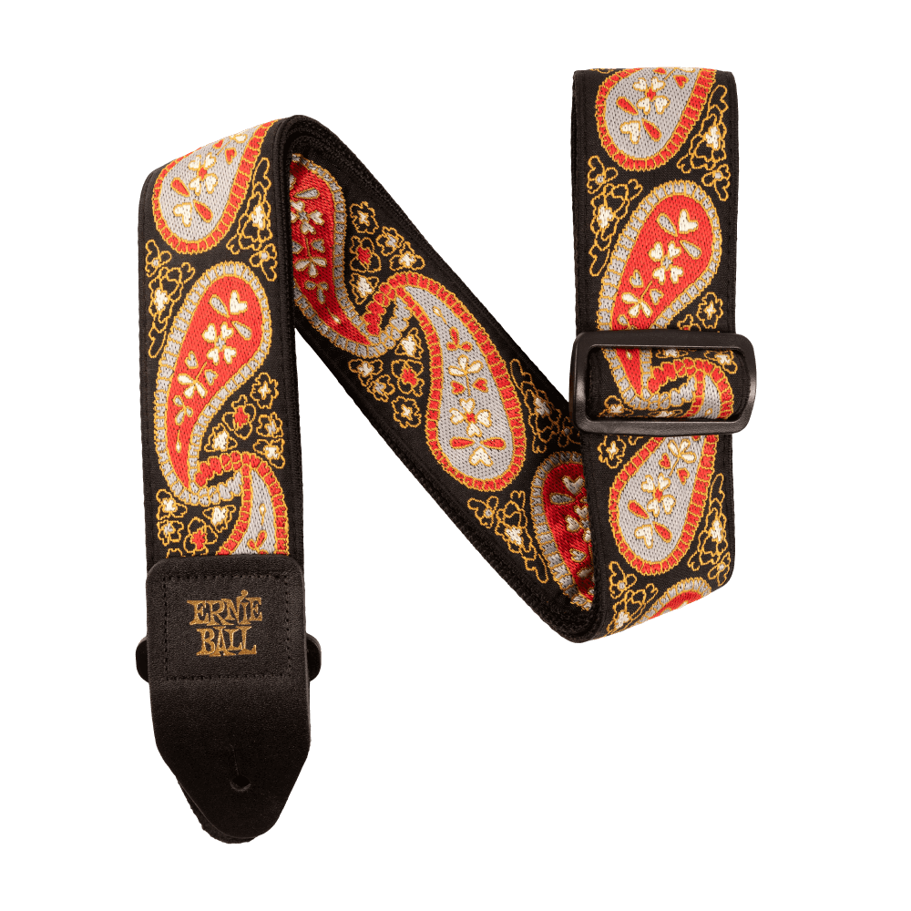 Ernie Ball Classic Jacquard Guitar Strap/Bass Strap - Midnight Paisley