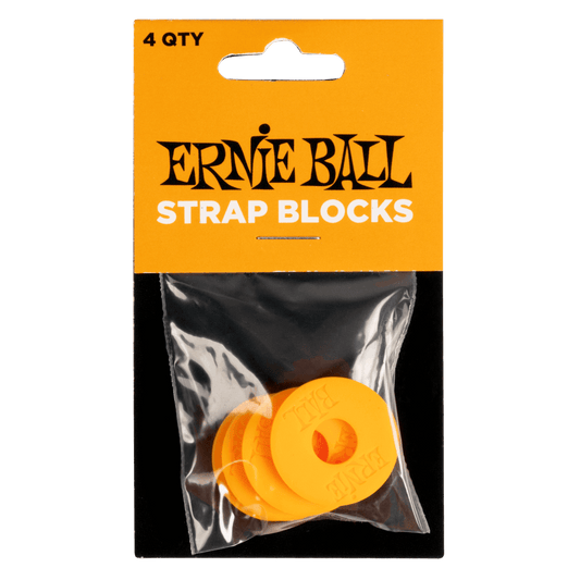 Ernie Ball Strap Blocks Orange