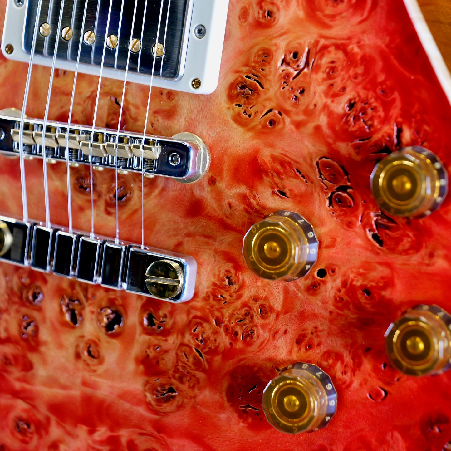 PRS Private Stock McCarty 594 Singlecut Blood Orange Glow Satin