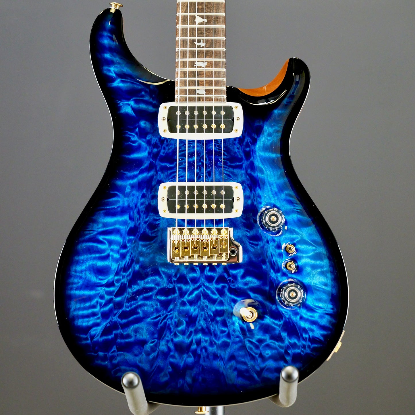 PRS Custom 24-08 10 Top Custom Color Quilt/Zircote Fretboard//Stained Flamed Neck