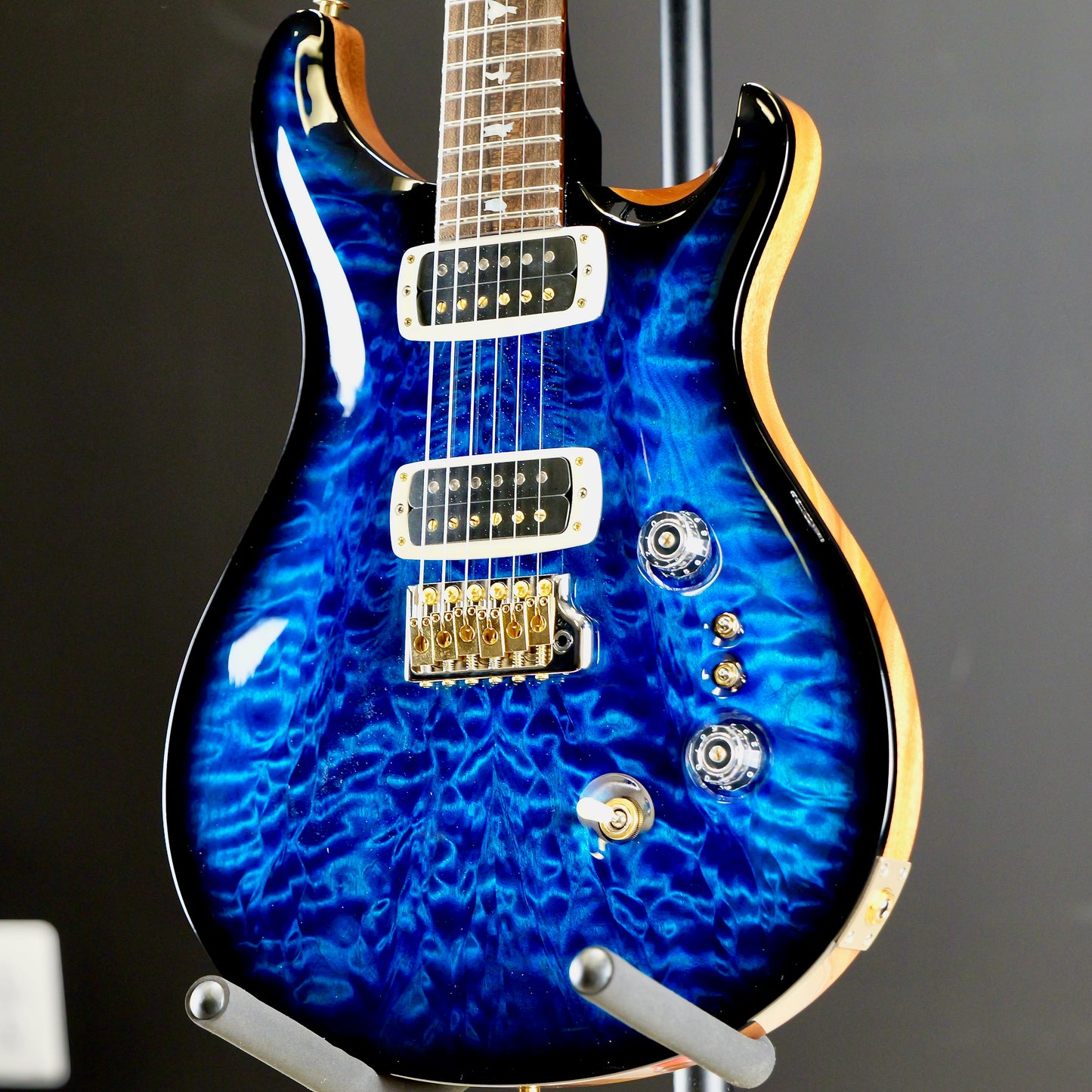 PRS Custom 24-08 10 Top Custom Color Quilt/Zircote Fretboard//Stained Flamed Neck
